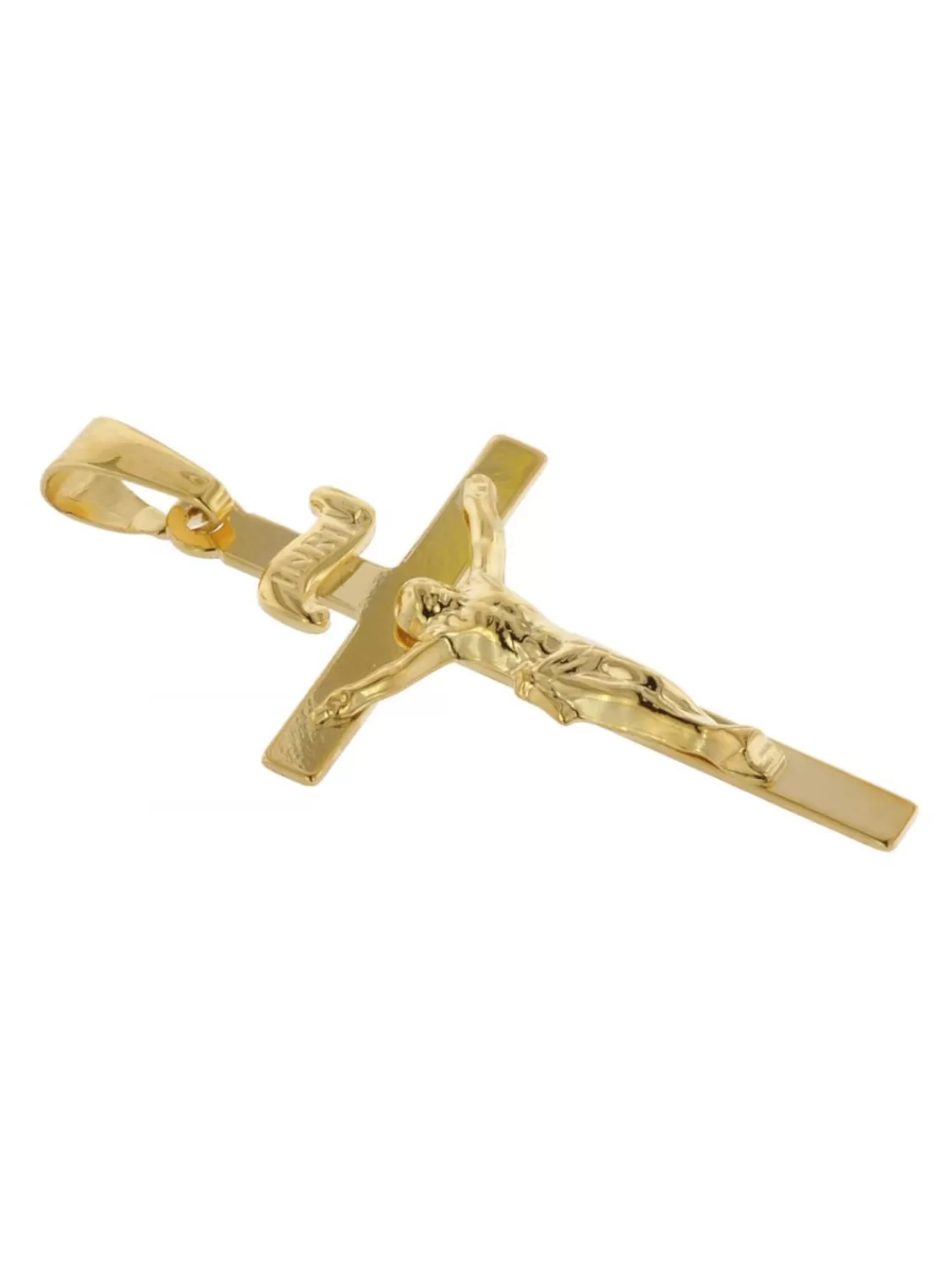 trendor Anhanger Kruzifix 750 Gold/18 Karat 24 X 15 Mm | Herrenschmuck