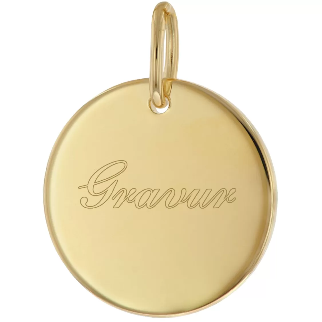 trendor Anhanger Mit Gravur Fur Damen Und Herren Gold Auf 925 Silber | Herrenschmuck