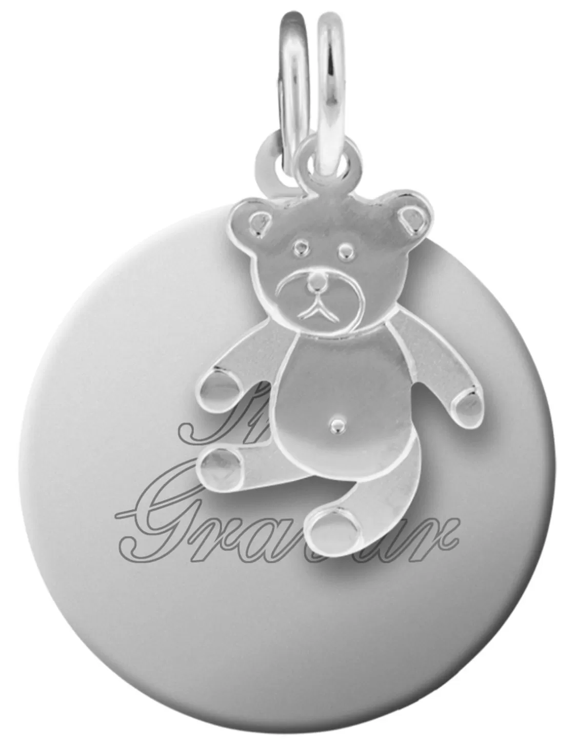 trendor Anhanger Mit Namen Fur Kinder 925 Silber O 14Mm | Kinderschmuck