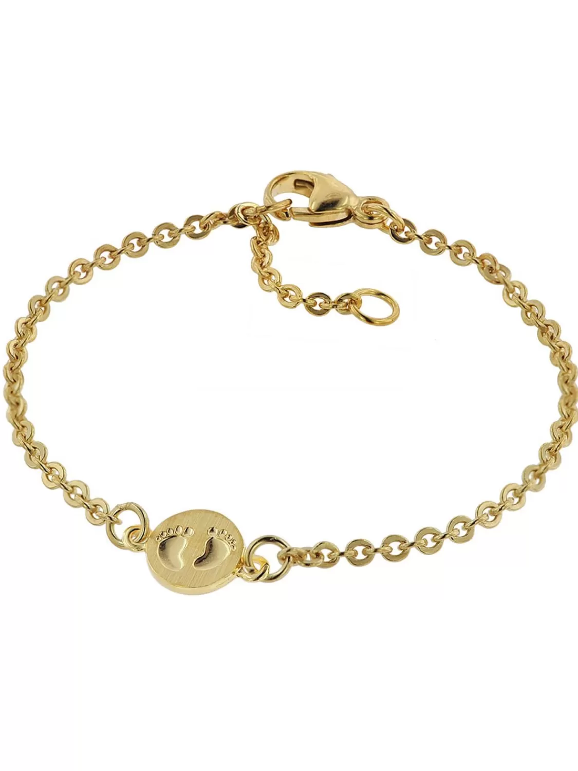 trendor Armband Fur Babys 333 Gold/8 Kt Mit Babyfuse-Plakette 14 Cm | Kinderschmuck