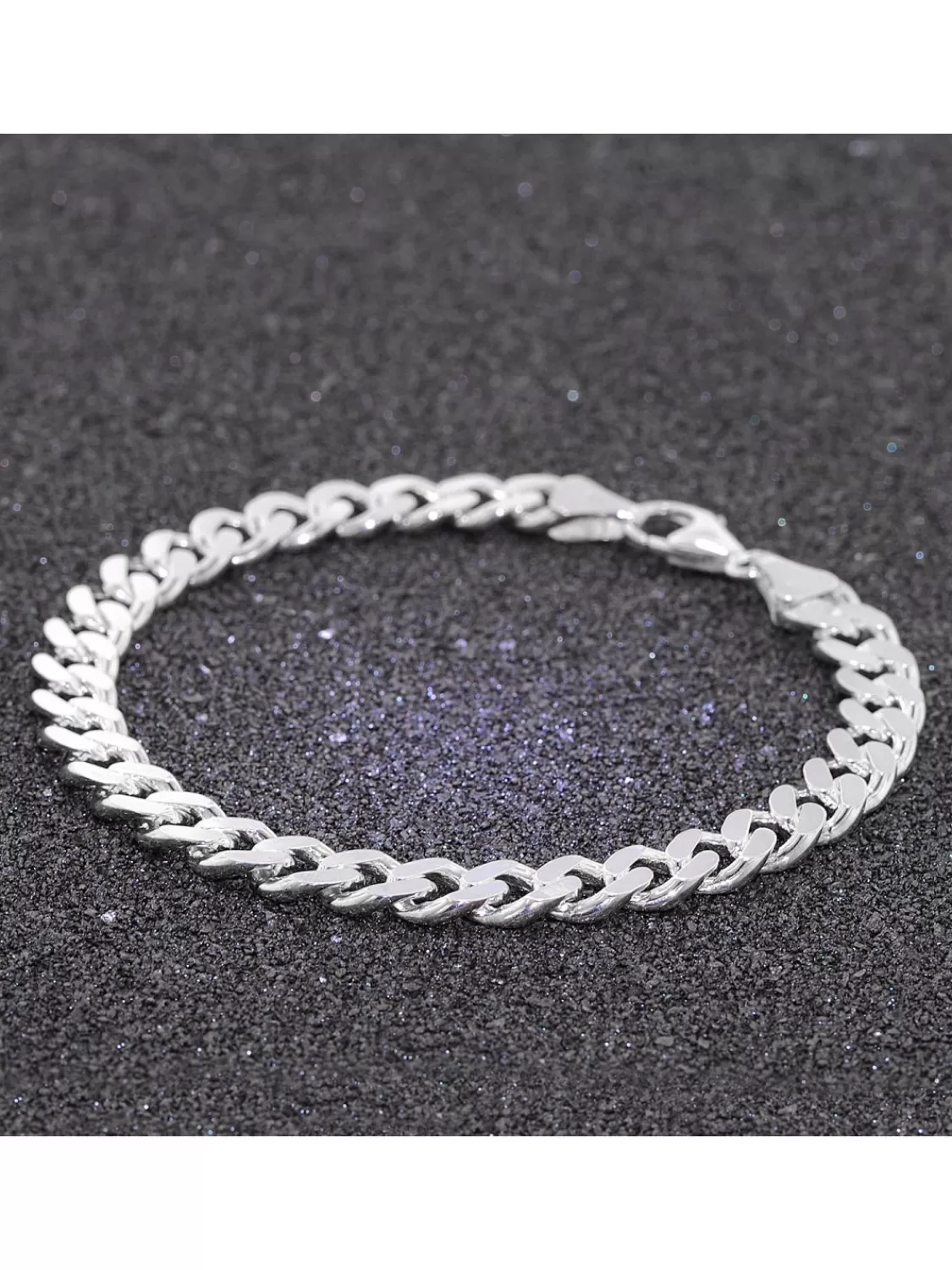 trendor Armband Fur Manner 925 Silber Panzerkette Massiv Breite 8,2 Mm | Herrenschmuck