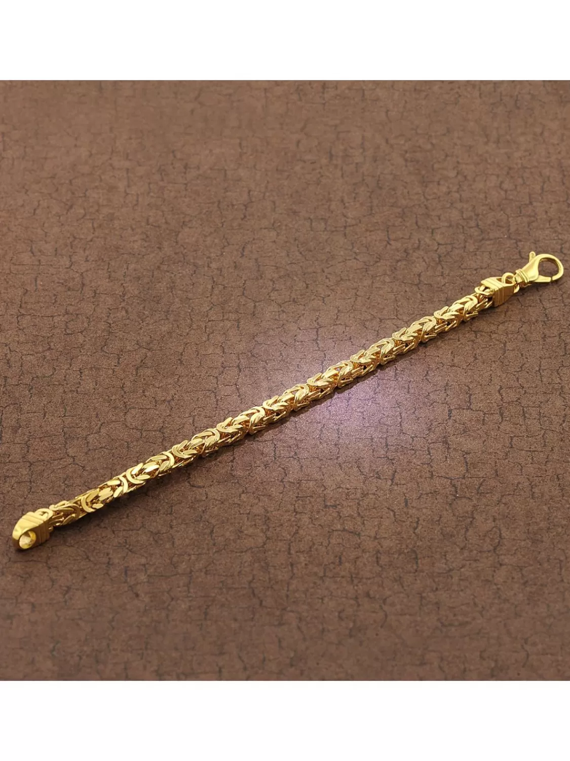 trendor Armband Konigskette Gold Auf Silber 925 Breite 4,7 Mm | Herrenschmuck