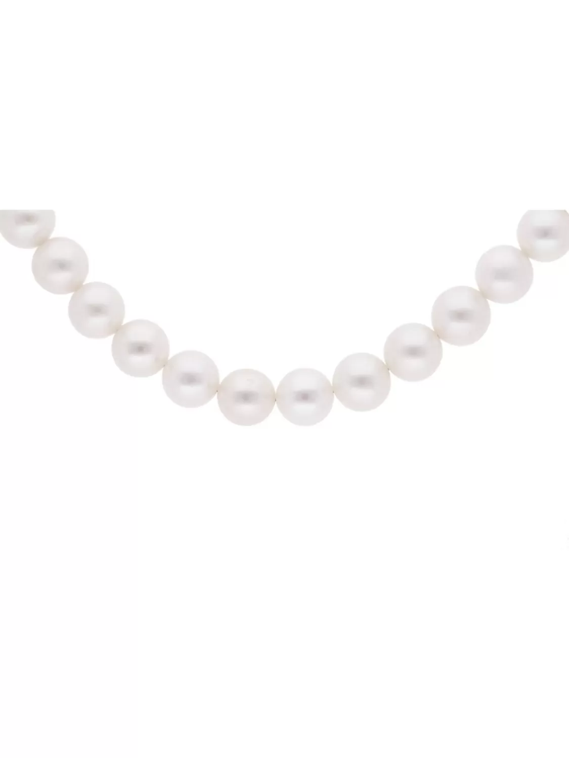 trendor Damen Und Herren Perlenkette 925 Silber Suswasserperlen 9-10 Mm | Herrenschmuck