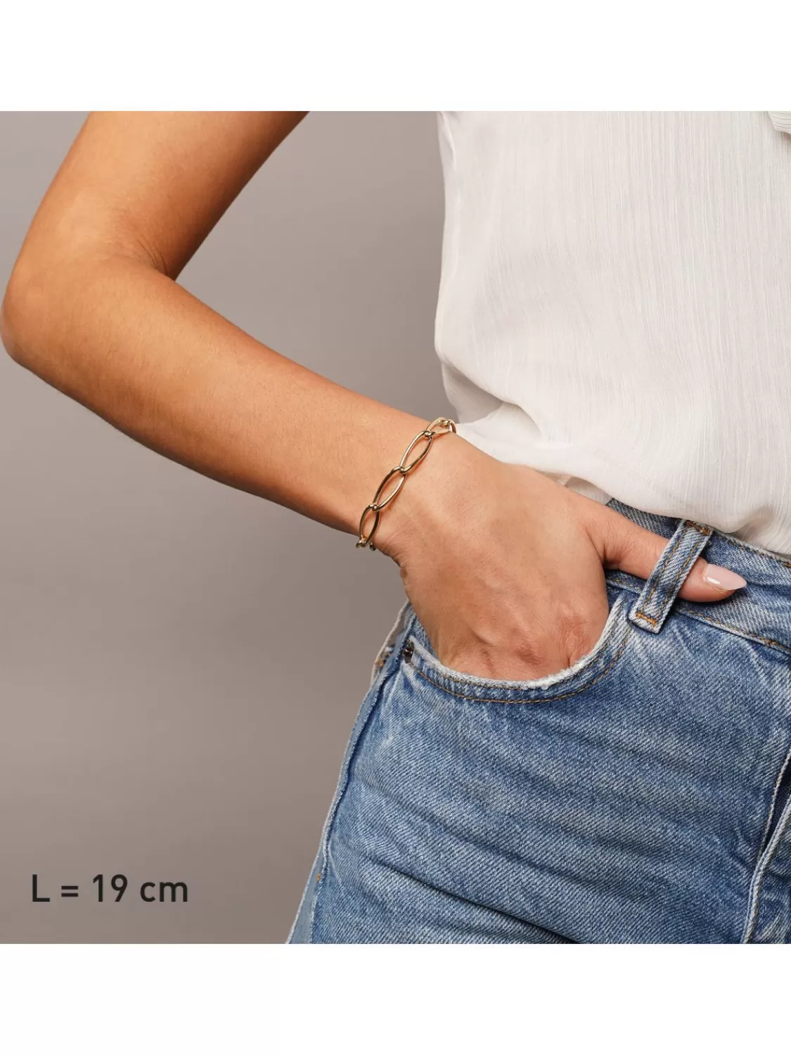 trendor Damen-Armband Fantasie Gold 585 / 14K Breite 8,3 Mm | Damenschmuck