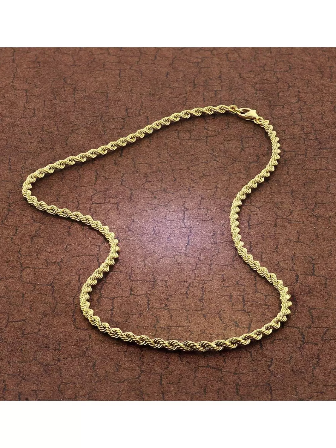 trendor Damen-Kette 333 Gold / 8 Karat Kordelkette 45 Cm Lang | Damenschmuck