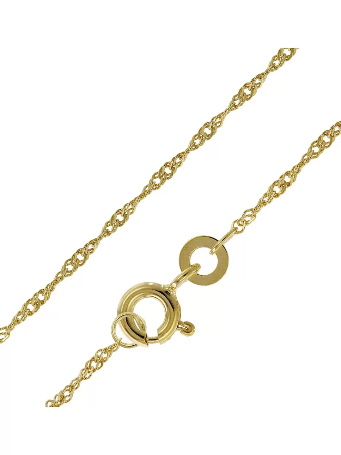 trendor Damen-Kette 333 Gold / 8 Karat Singapur-Collier 1,2 Mm Breit | Damenschmuck