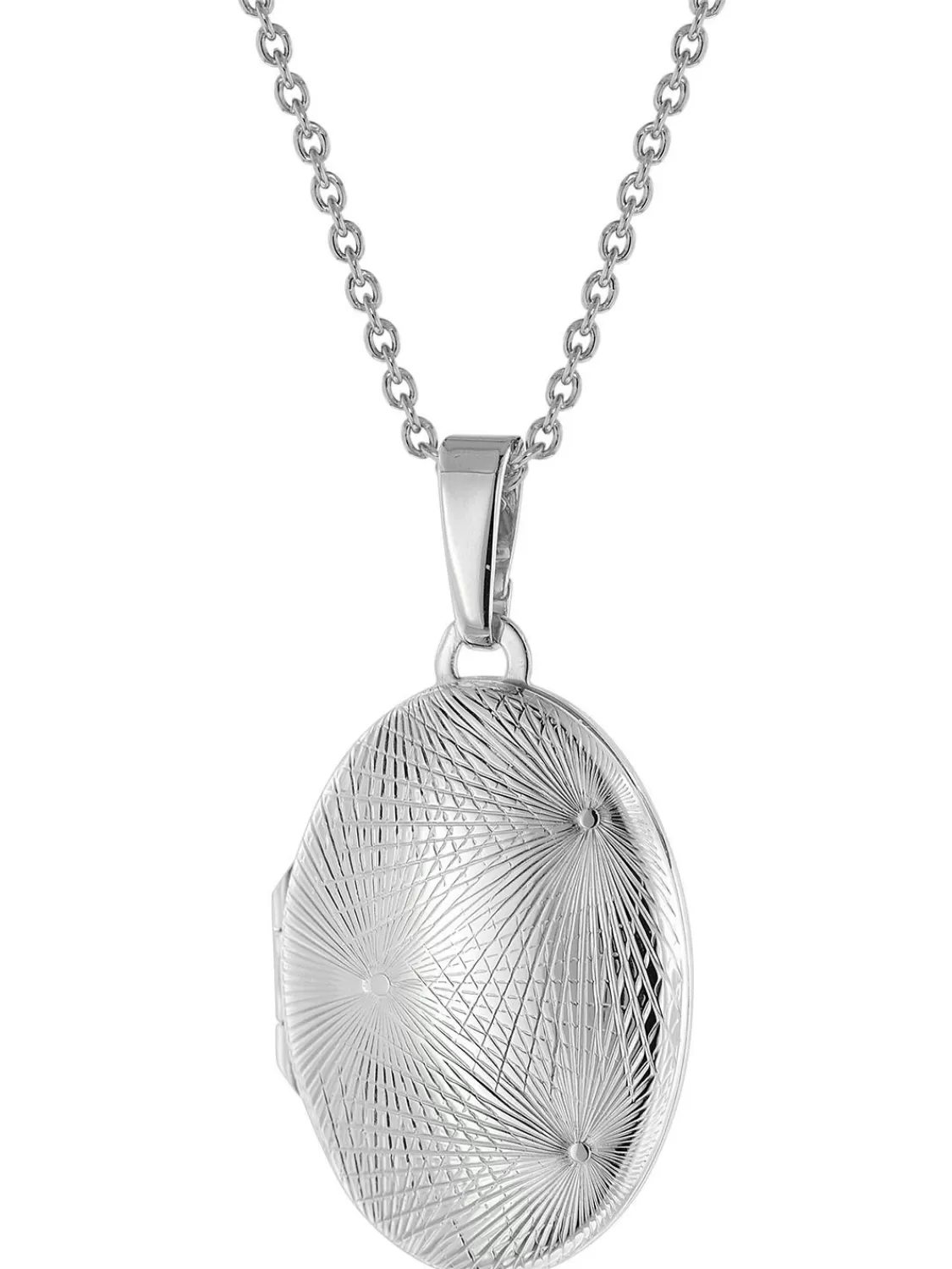 trendor Damen-Kette Mit Medaillon Silber 925 | Damenschmuck