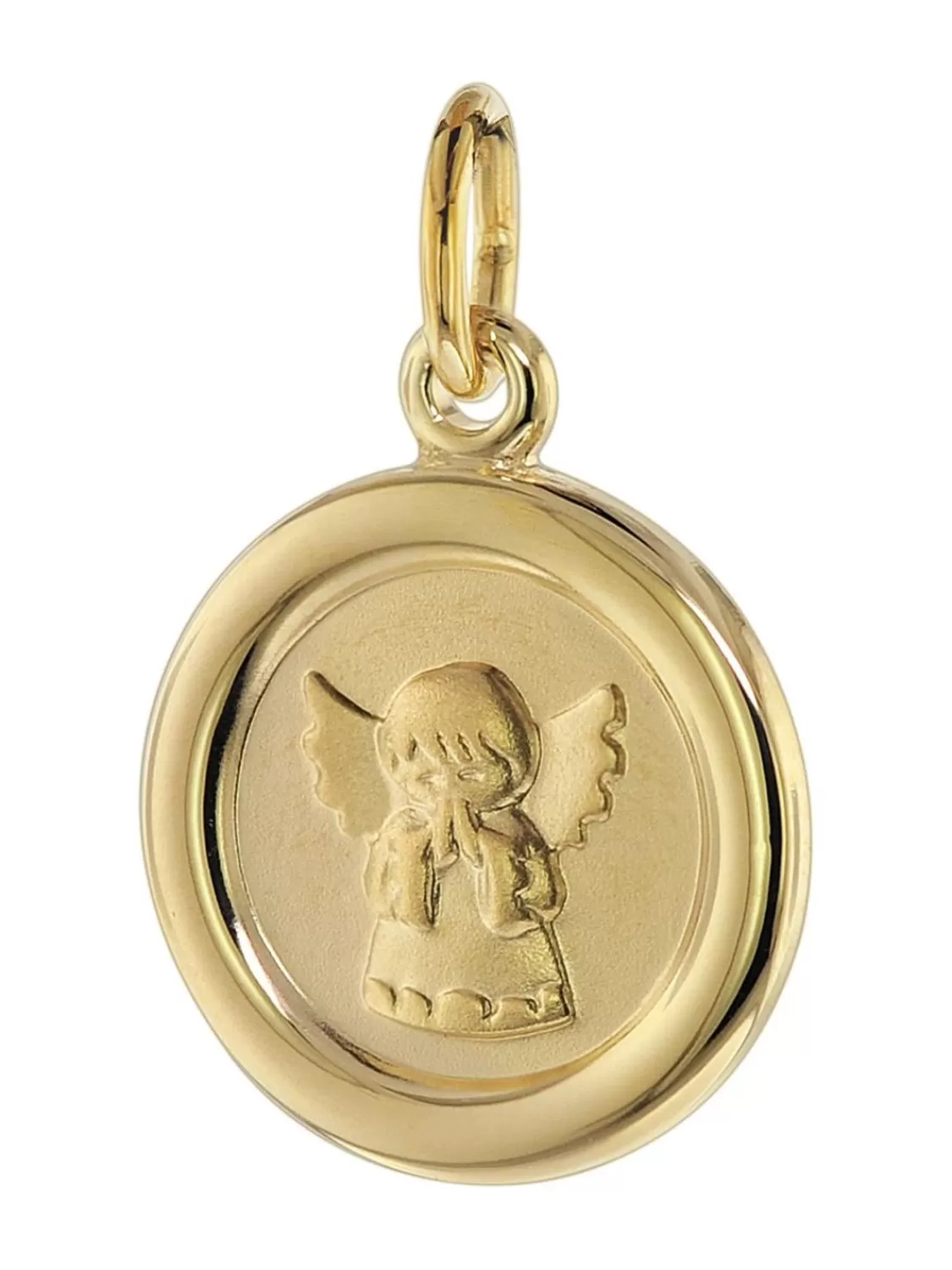 trendor Engel-Anhanger Fur Kinder 333 Gold 8 Karat 12 Mm | Kinderschmuck