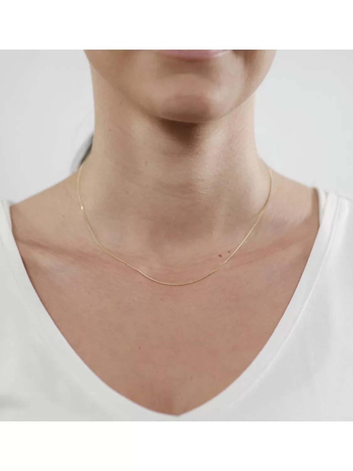 trendor Feine Panzerkette 333 Gold 0,8 Mm Langen 38-60 Cm | Damenschmuck