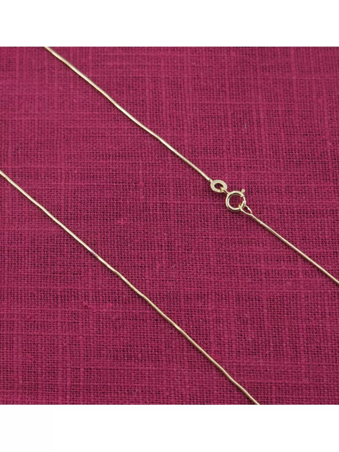 trendor Feine Schlangenkette 333 Gold Collierkette Breite 0,8 Mm | Damenschmuck