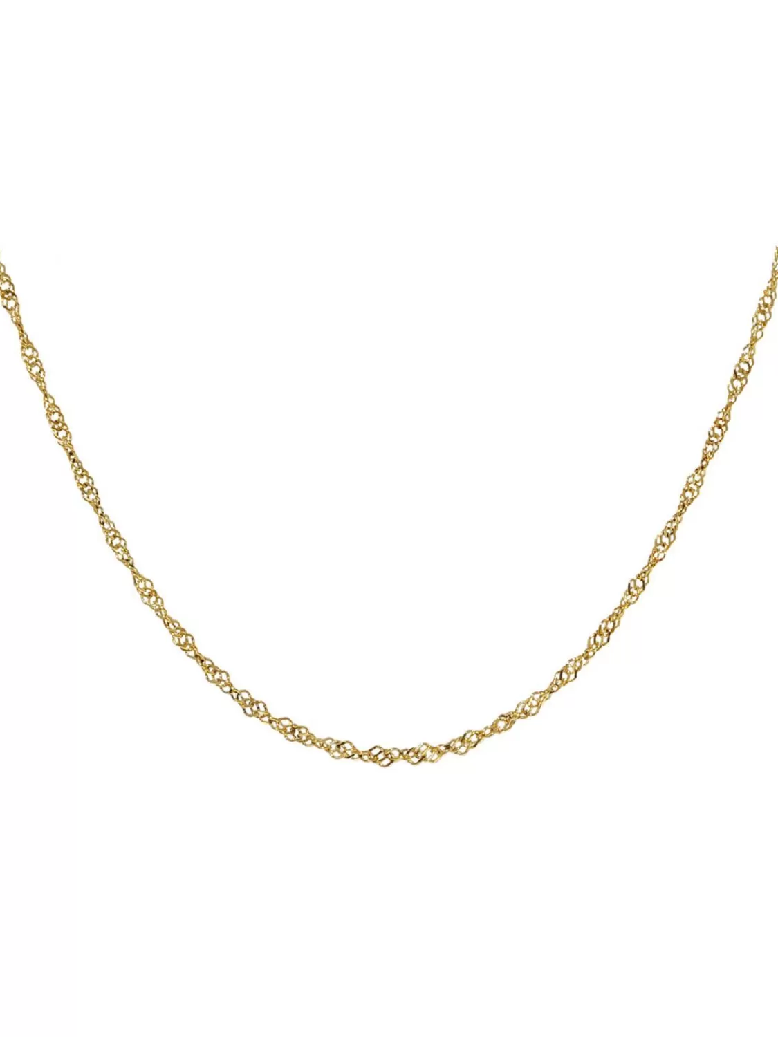 trendor Feine Singapur-Kette 333 Gold (8 Karat) 1,0 Mm Breit | Damenschmuck