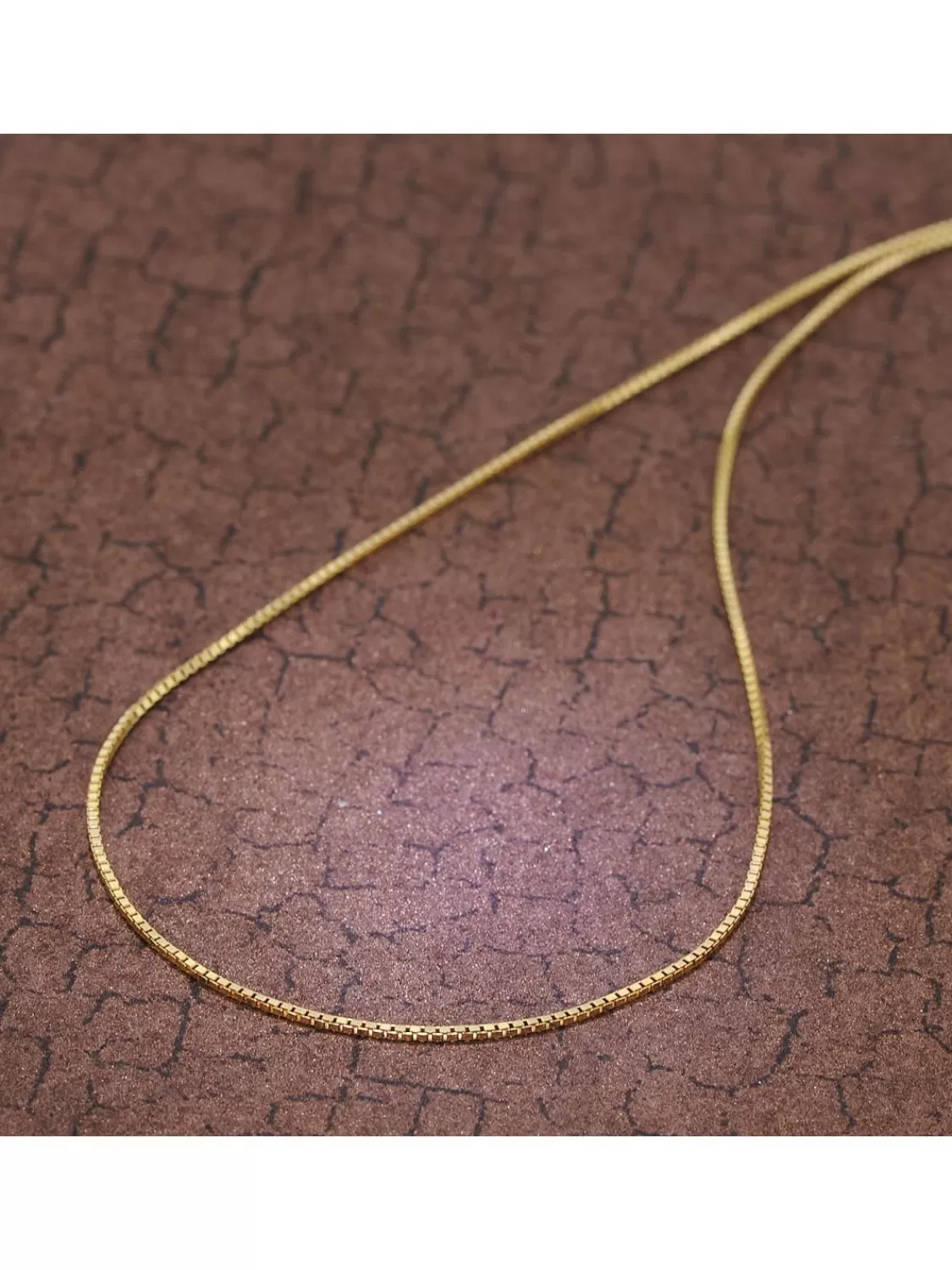 trendor Feine Veneziakette Gold 333 / 8K Mit Zwischenose Breite 0,9 Mm | Herrenschmuck