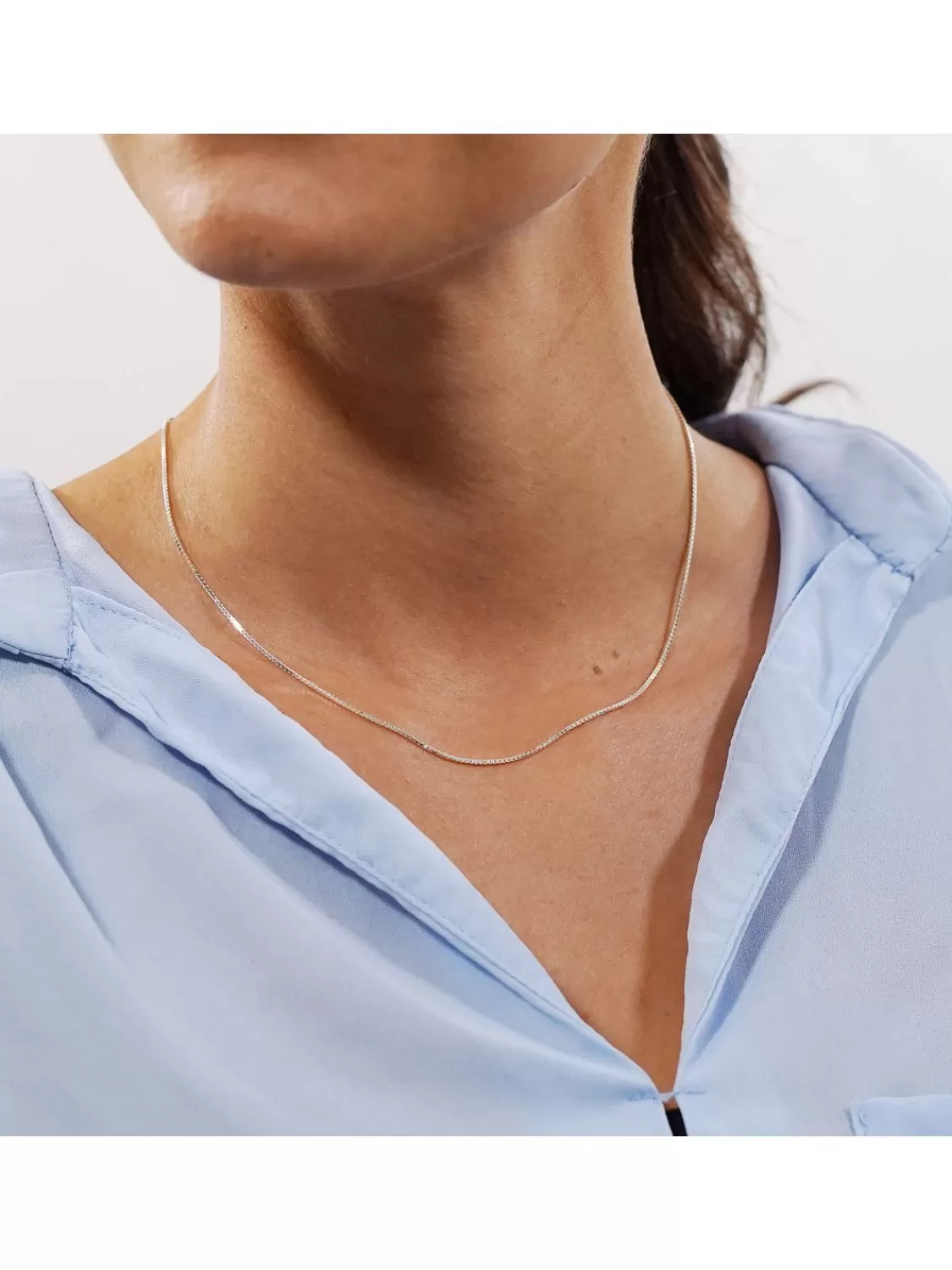 trendor Feine Venezianer Kette 925 Silber 0,9 Mm 36-80 Cm | Herrenschmuck