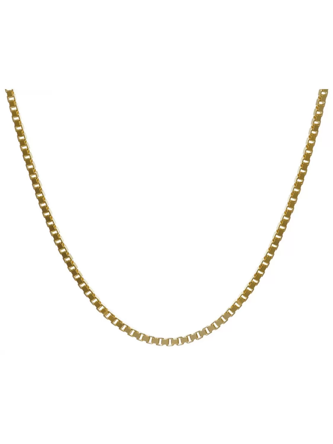 trendor Feine Venezianer Kette Gold 585/14K Collierkette 0,9 Mm | Herrenschmuck