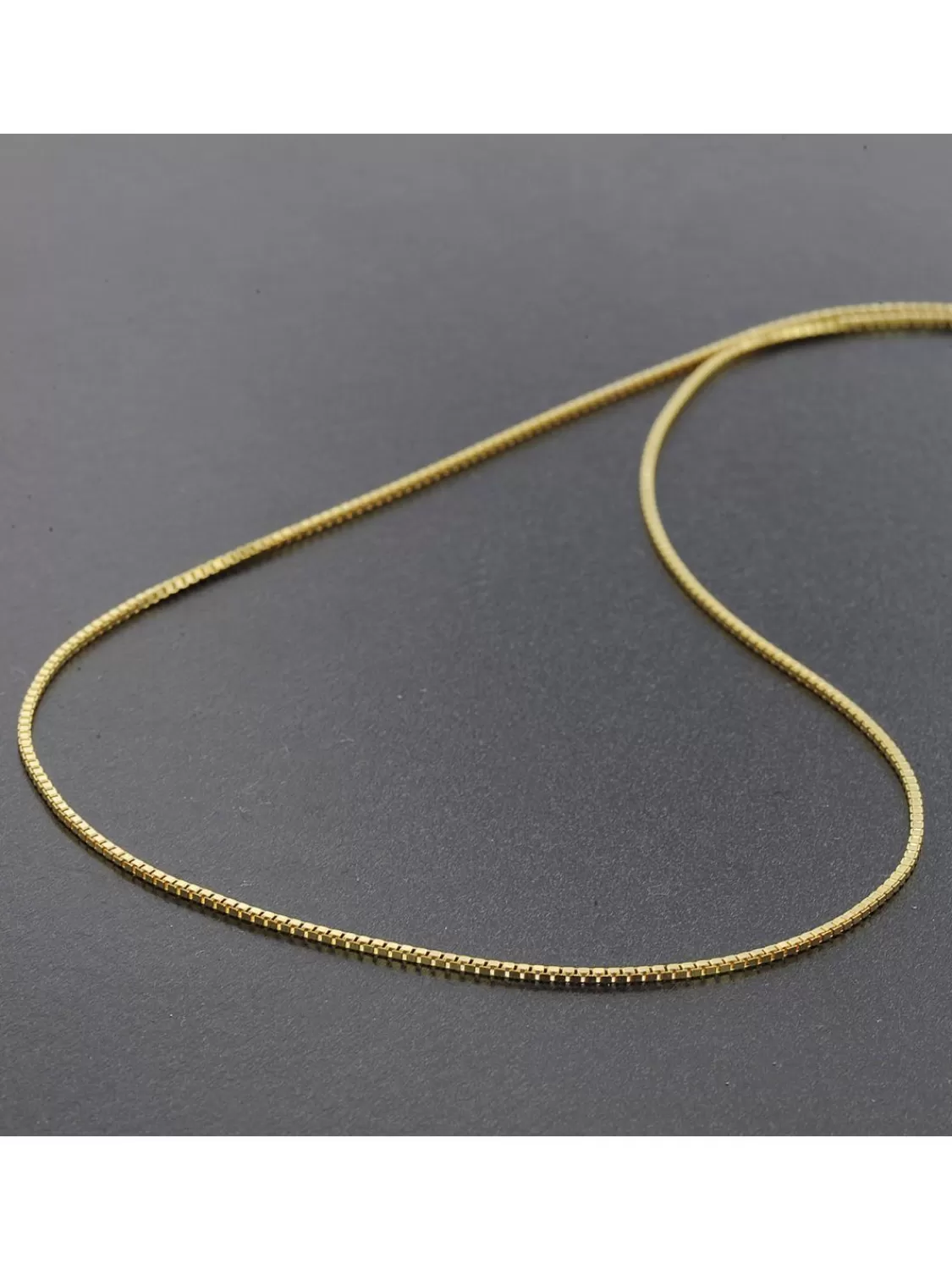 trendor Feine Venezianer Kette Gold 585/14K Collierkette 0,9 Mm | Herrenschmuck