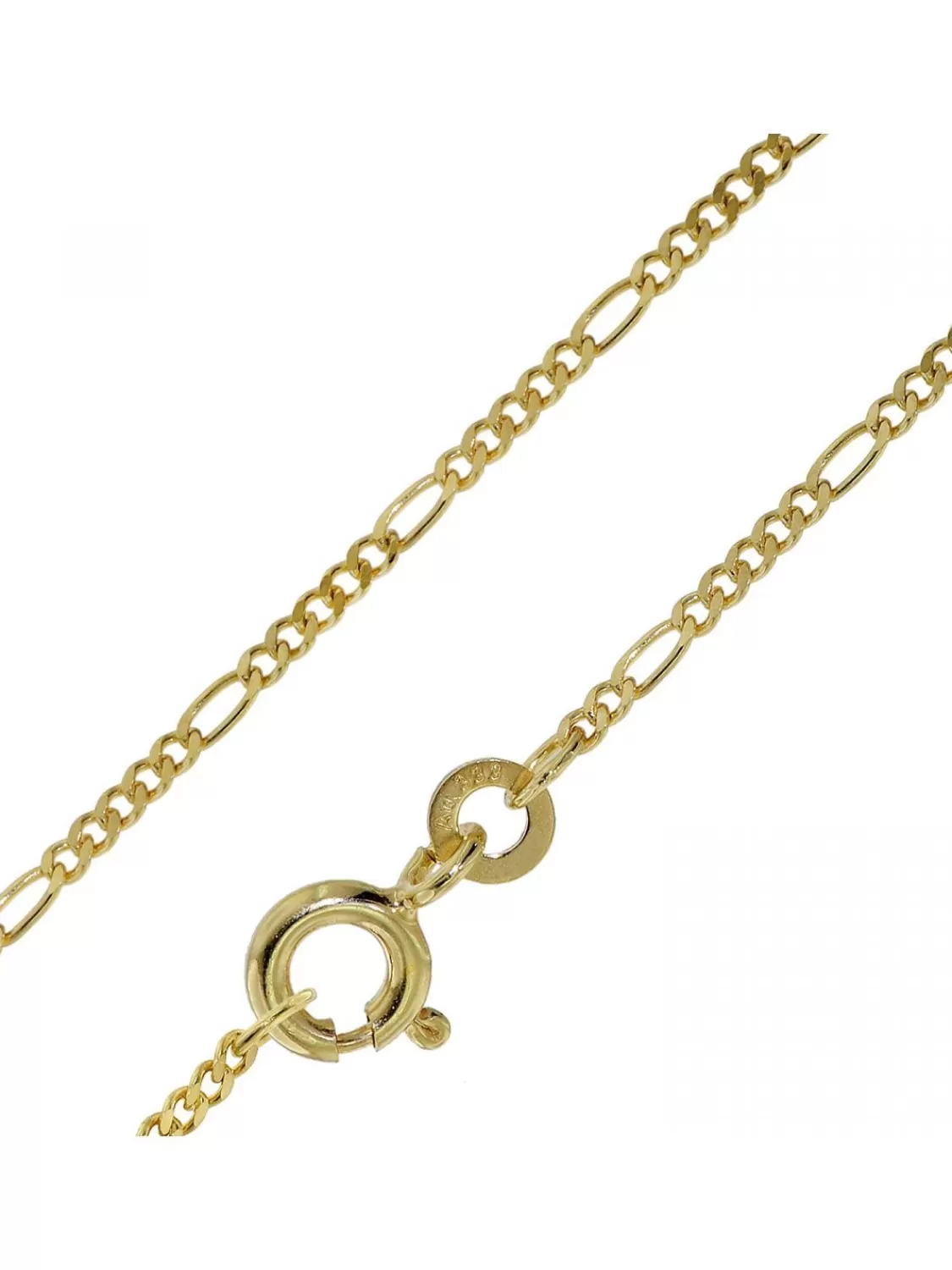 trendor Figaro Halskette 333 Gold / 8 Karat Collierkette 1,5 Mm | Herrenschmuck
