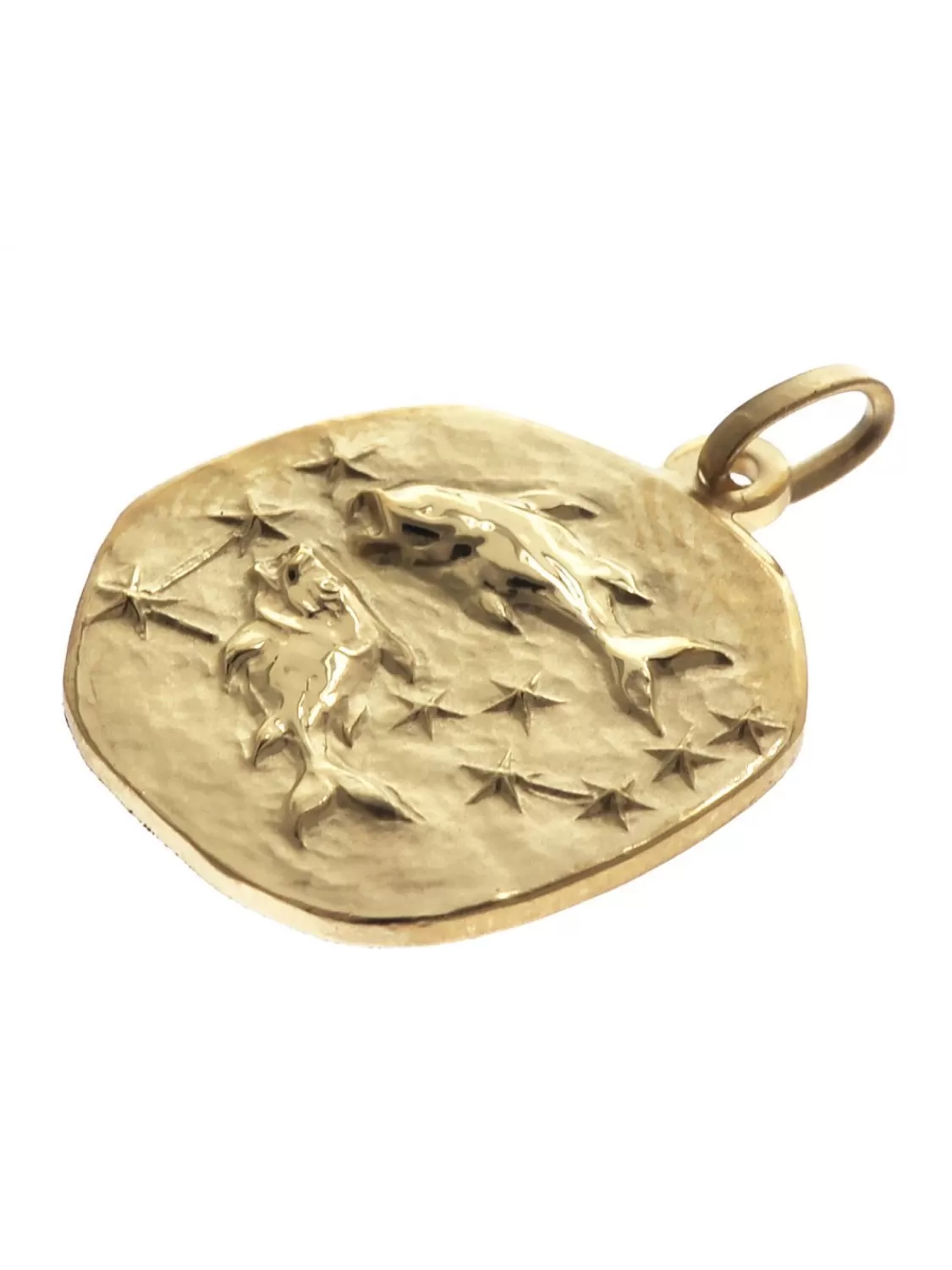 trendor Fische Sternzeichen O 20 Mm Herrenkette Gold Auf Silber | Herrenschmuck