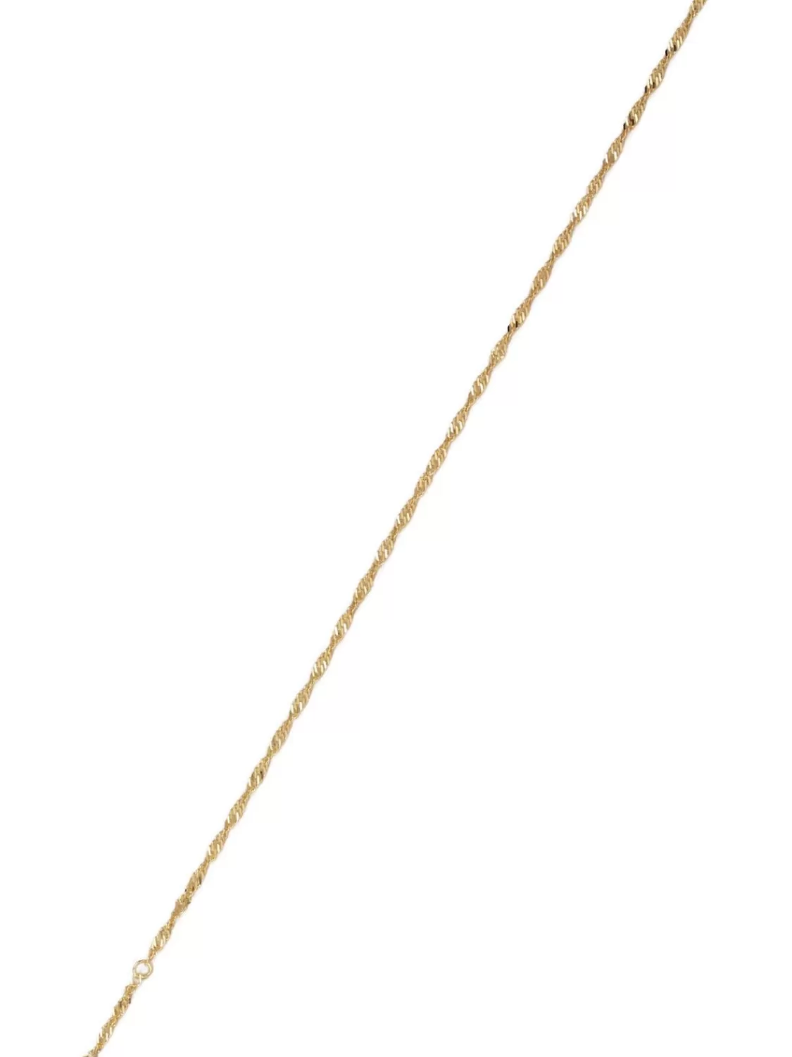 trendor Fuskettchen 333 Gold Singapur-Muster 2,2 Mm Breit | Damenschmuck