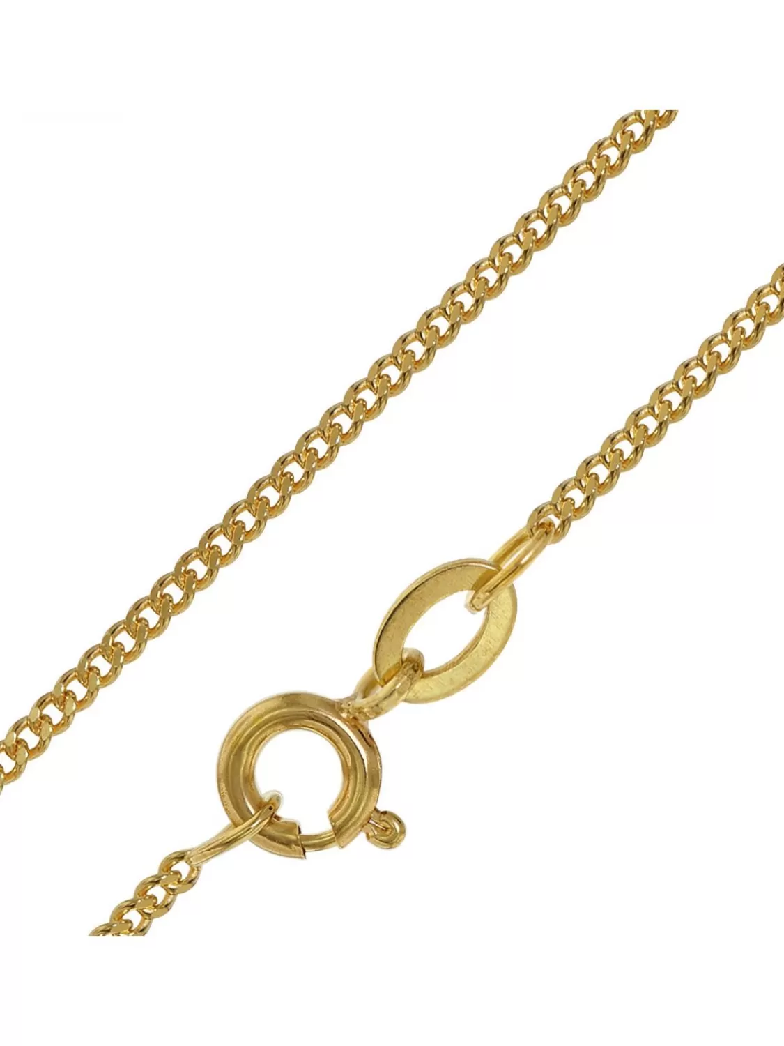 trendor Gold Kreuz 585 Mit 40 Cm Goldplattierter Kette | Herrenschmuck