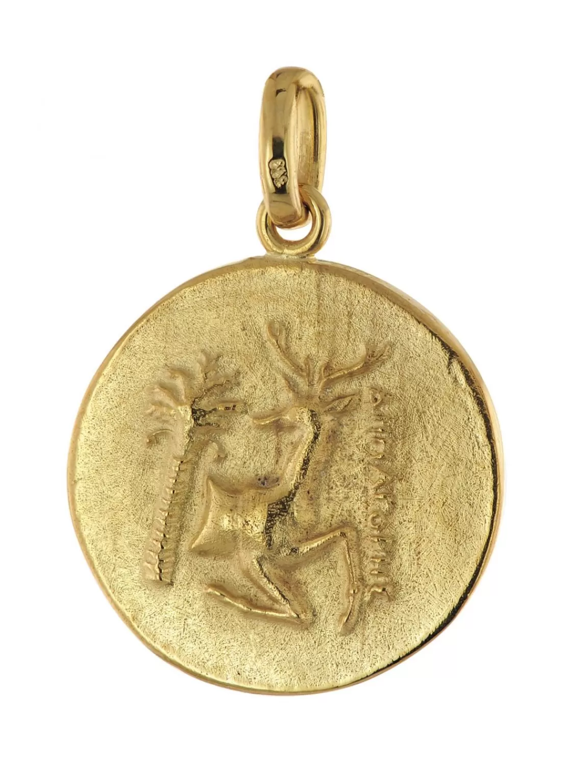 trendor Gold-Anhanger Artemis 333 Gold Replikat Griech. Munze Biene | Herrenschmuck