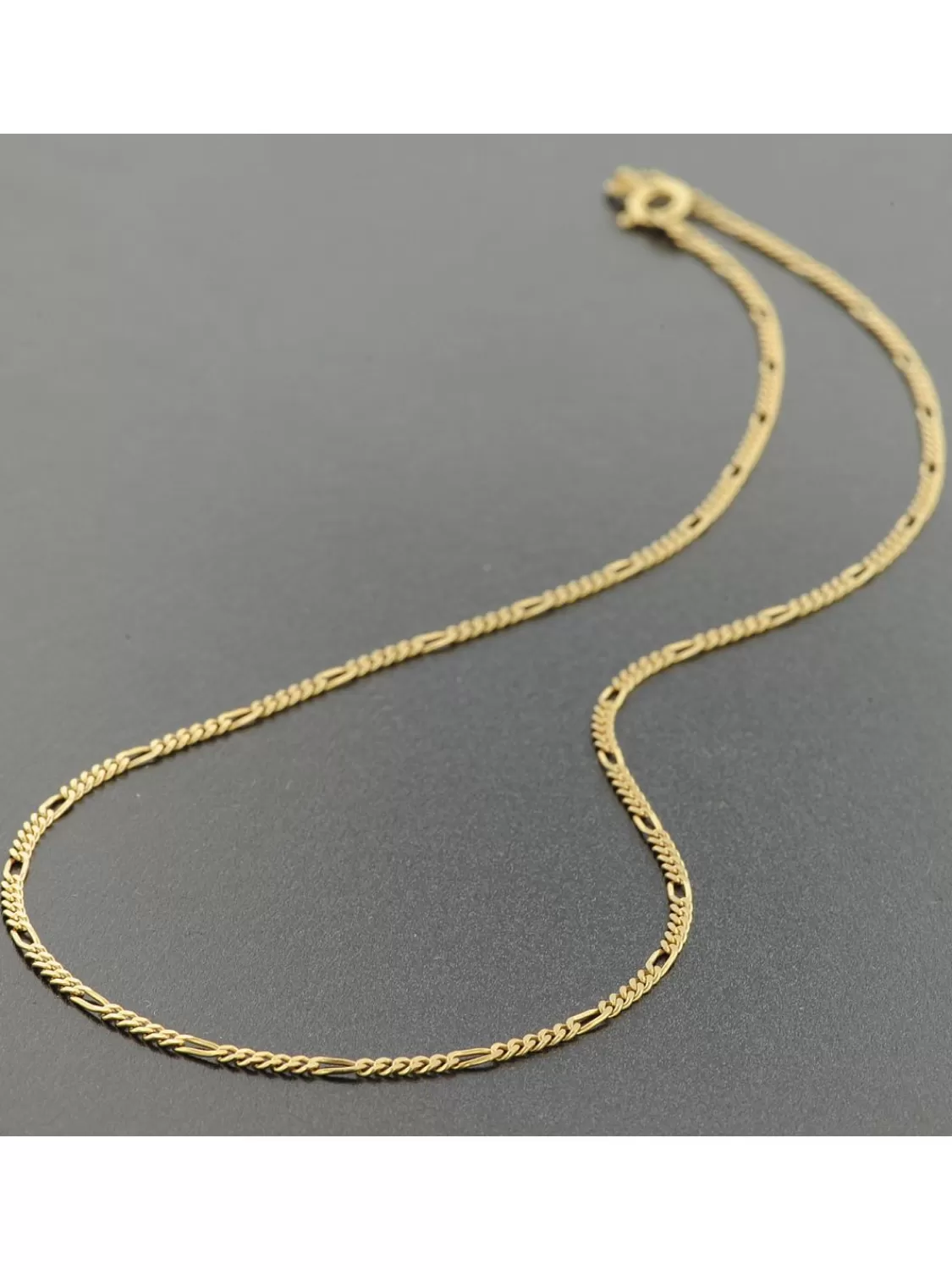 trendor Goldkette 333 Gold Fur Damen Und Herren Figaro Diamantiert | Herrenschmuck