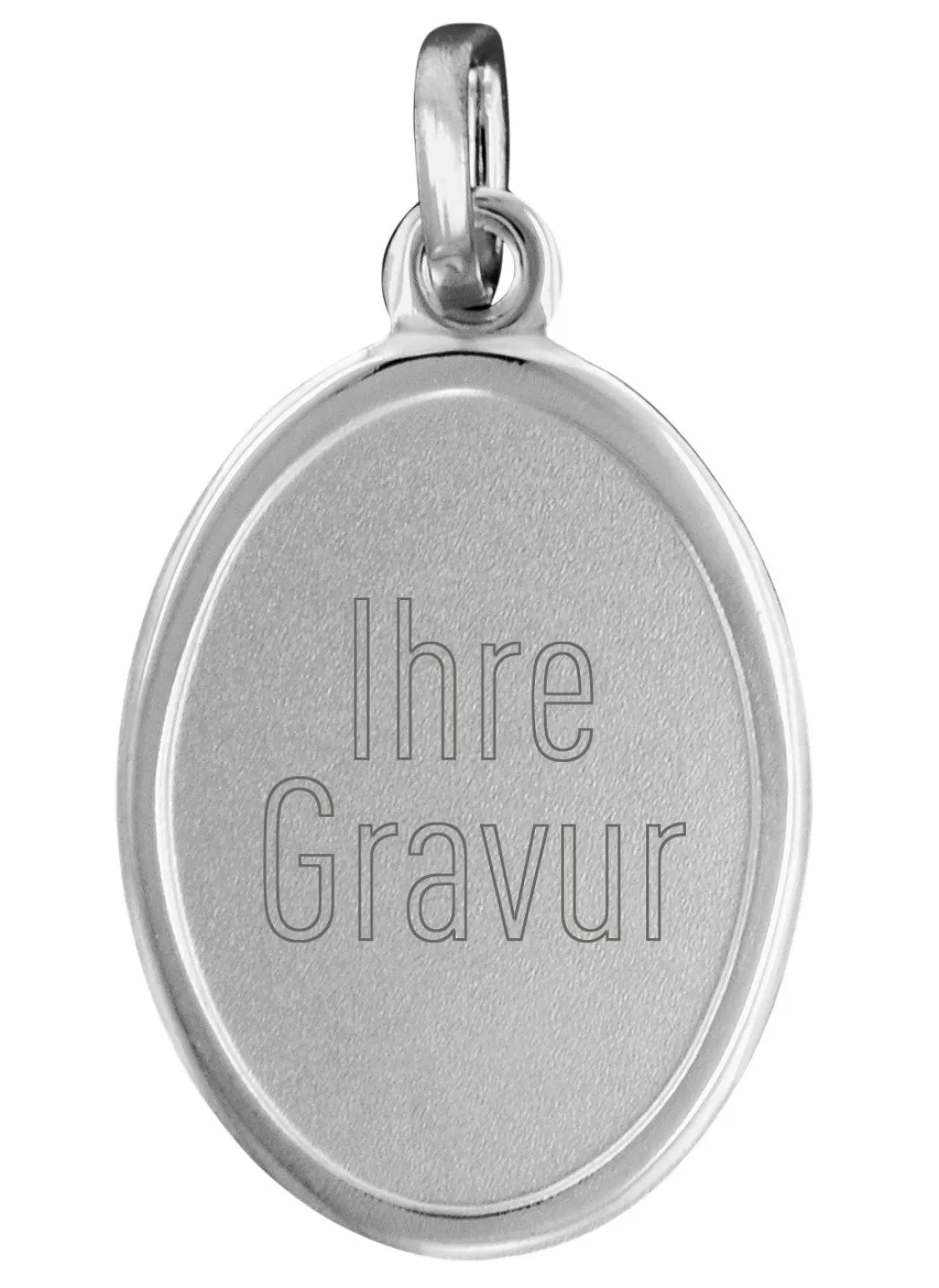 trendor Gravur Anhanger 925 Silber Gravurplatte | Herrenschmuck