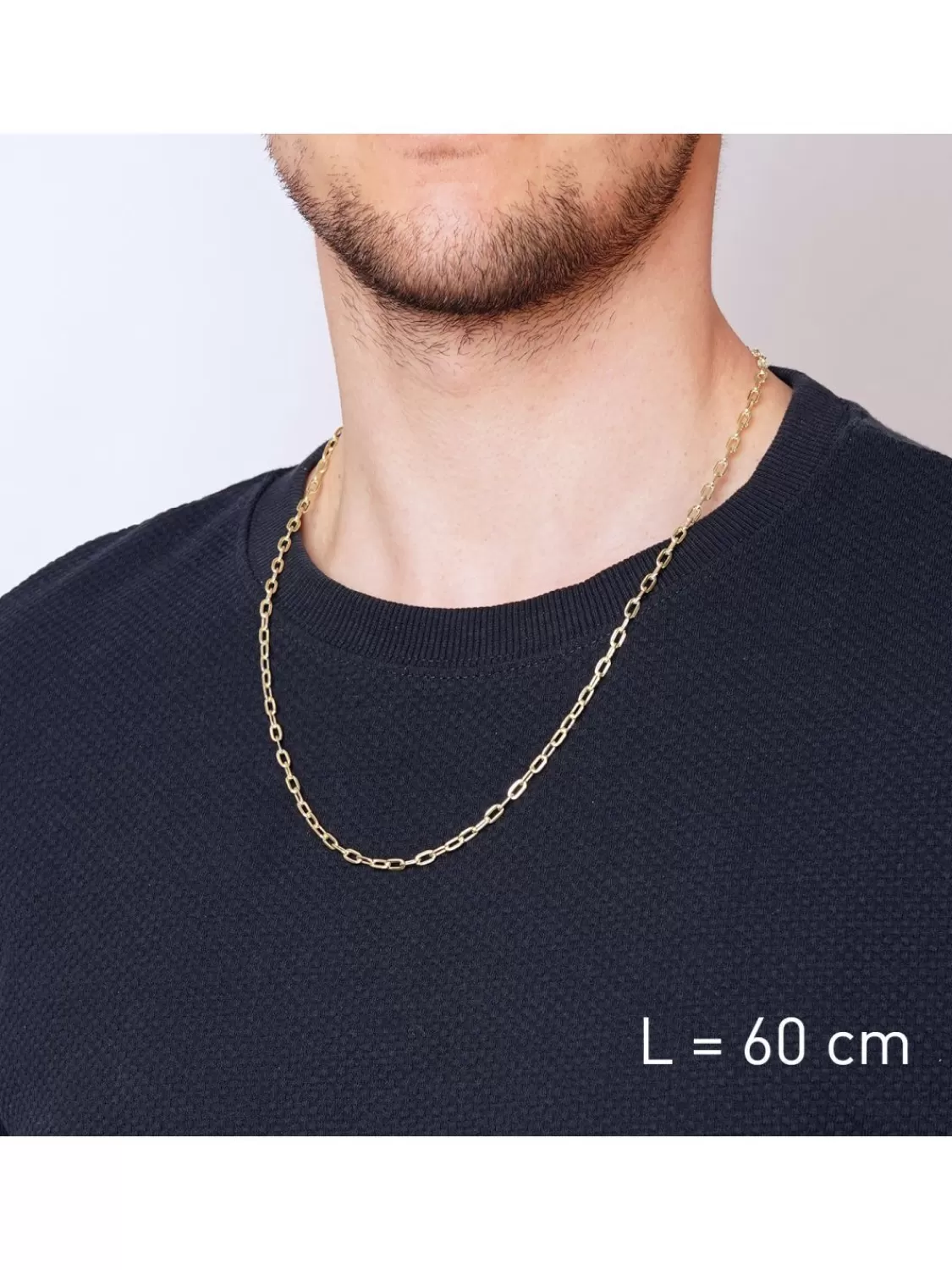 trendor Halskette Fur Grose Anhanger 925 Silber Goldplattiert Weitanker | Herrenschmuck