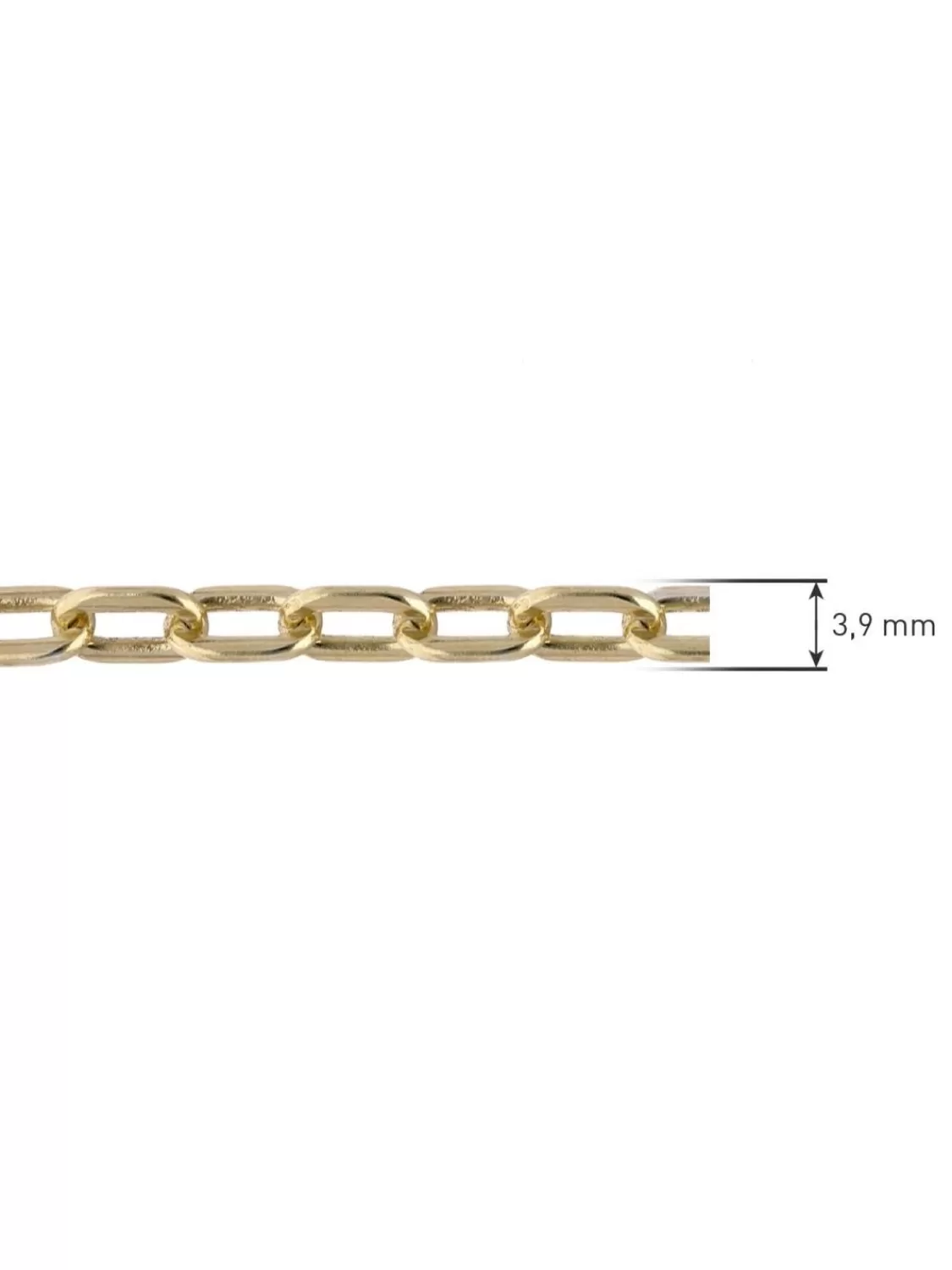 trendor Halskette Fur Grose Anhanger 925 Silber Goldplattiert Weitanker | Herrenschmuck