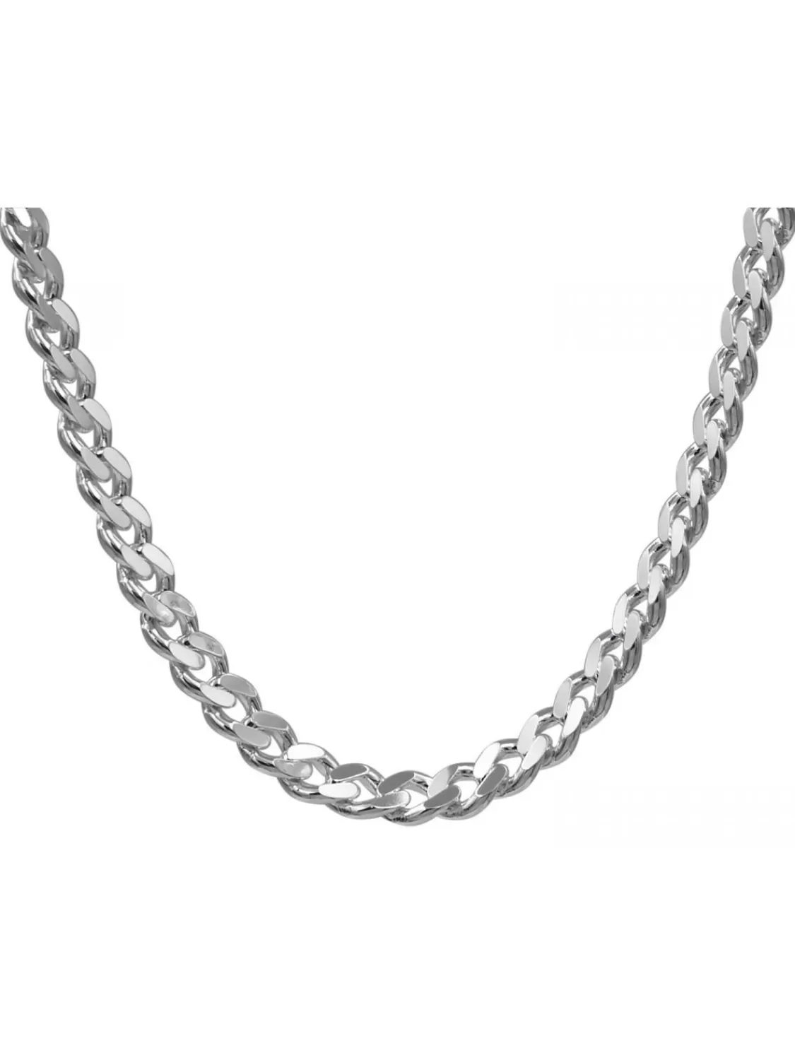 trendor Halskette Fur Manner 925 Sterlingsilber Flachpanzer 8,2 Mm | Herrenschmuck