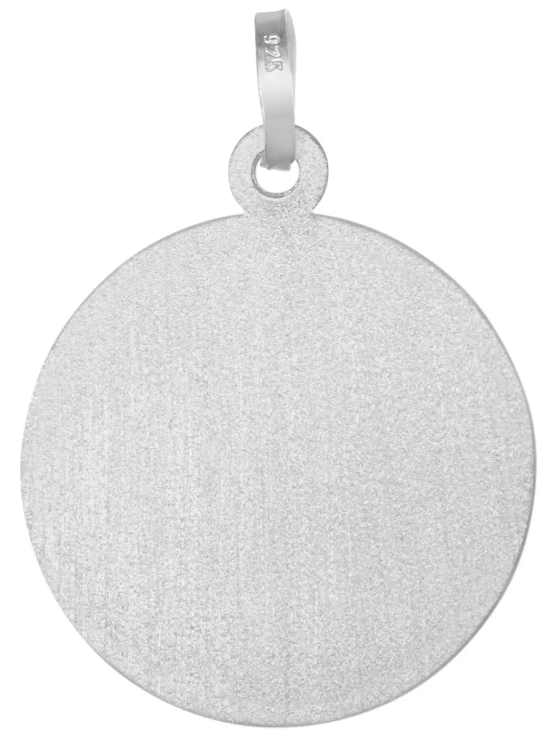 trendor Halskette Mit Schutzengel Medaille O 16 Mm 925 Sterlingsilber | Herrenschmuck