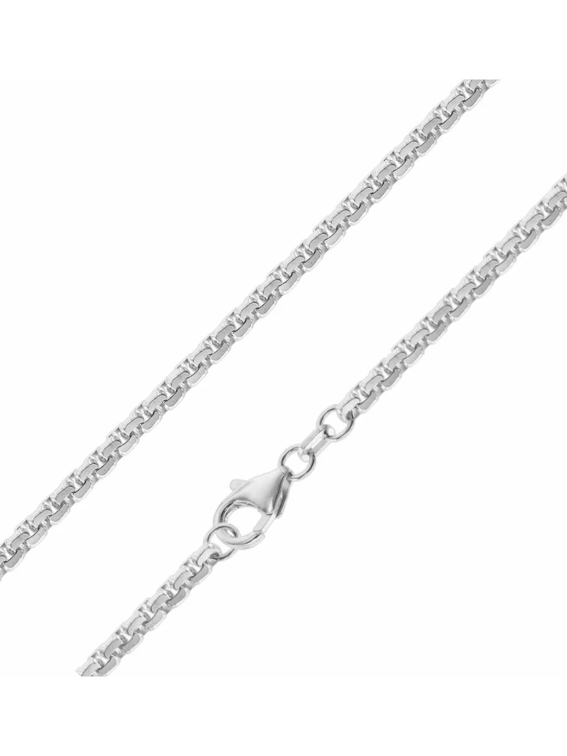 trendor Halskette Silber 925 Veneziakette 3,7 Mm Breit | Herrenschmuck