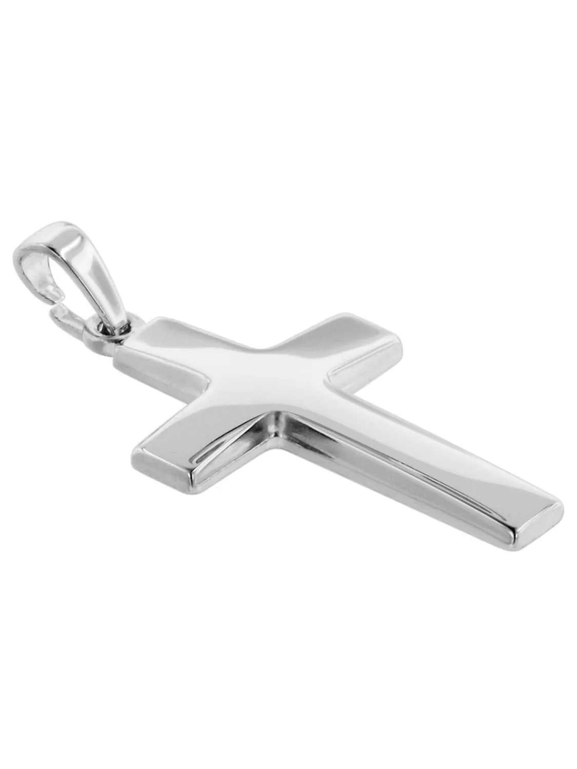 trendor Herren-Halskette Mit Kreuz 27 Mm Sterlingsilber 925 | Herrenschmuck