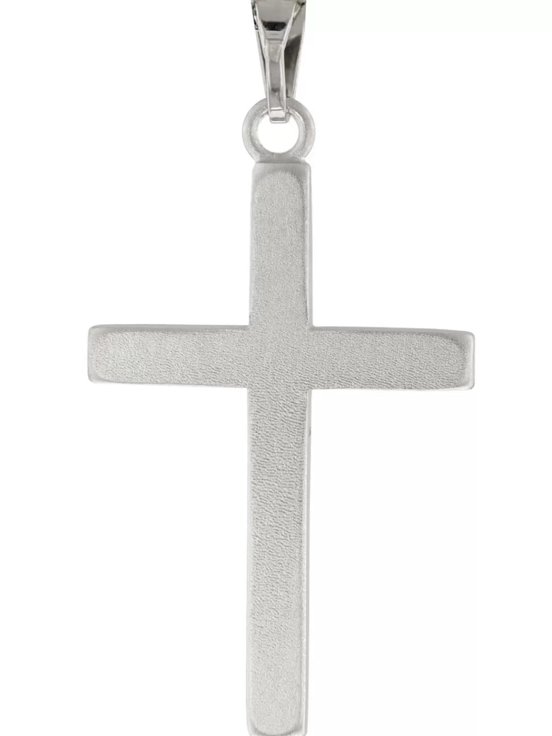 trendor Herren-Halskette Mit Kreuz-Anhanger 28 Mm Silber 925 | Herrenschmuck