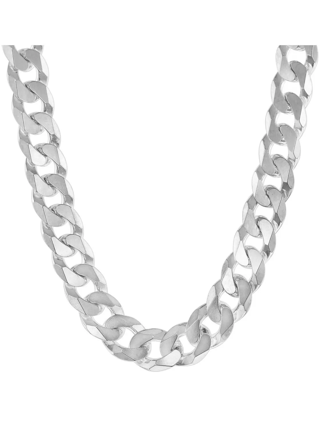 trendor Herren-Halskette Silber 925 Panzerkette Breite 7,8 Mm | Herrenschmuck