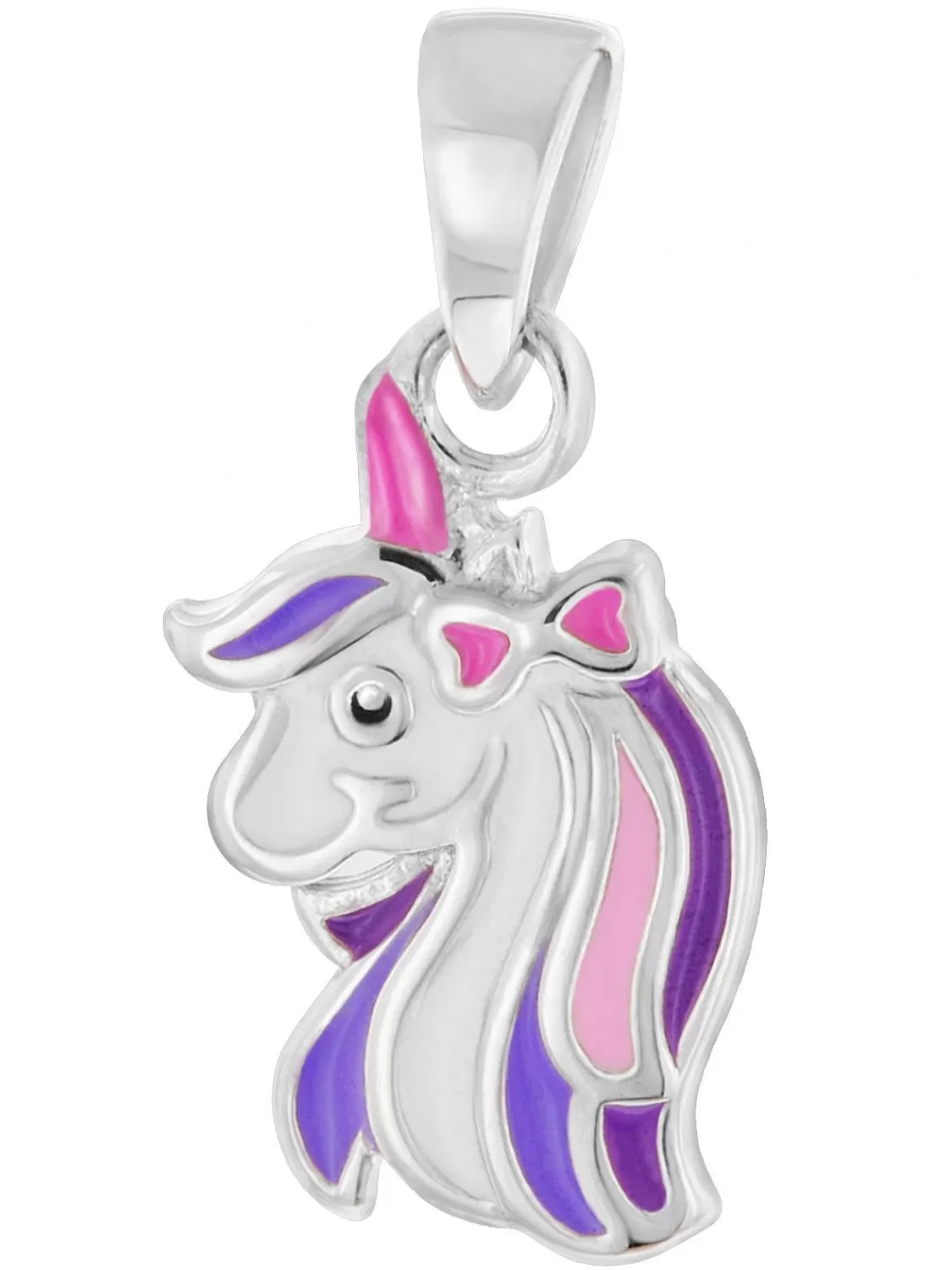 trendor Kinder-Halskette Einhorn Silber 925 Collier | Kinderschmuck