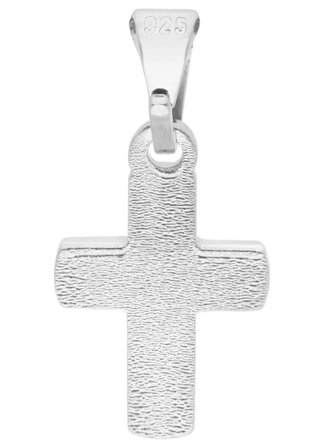 trendor Kinder-Halskette Mit Kreuz-Anhanger 925 Silber | Kinderschmuck