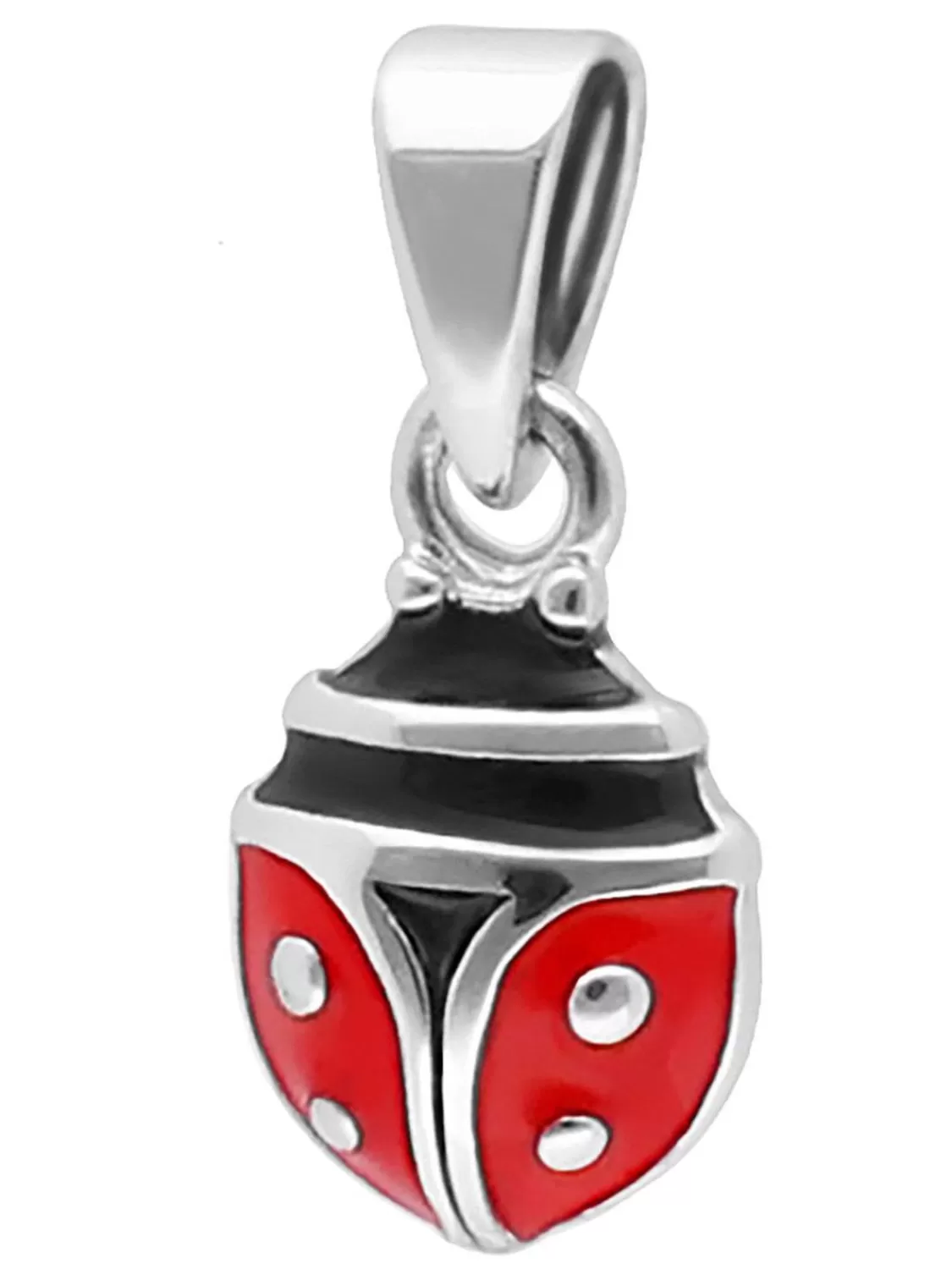 trendor Kinder-Halskette Silber 925 Collier Mit Gluckskafer | Kinderschmuck