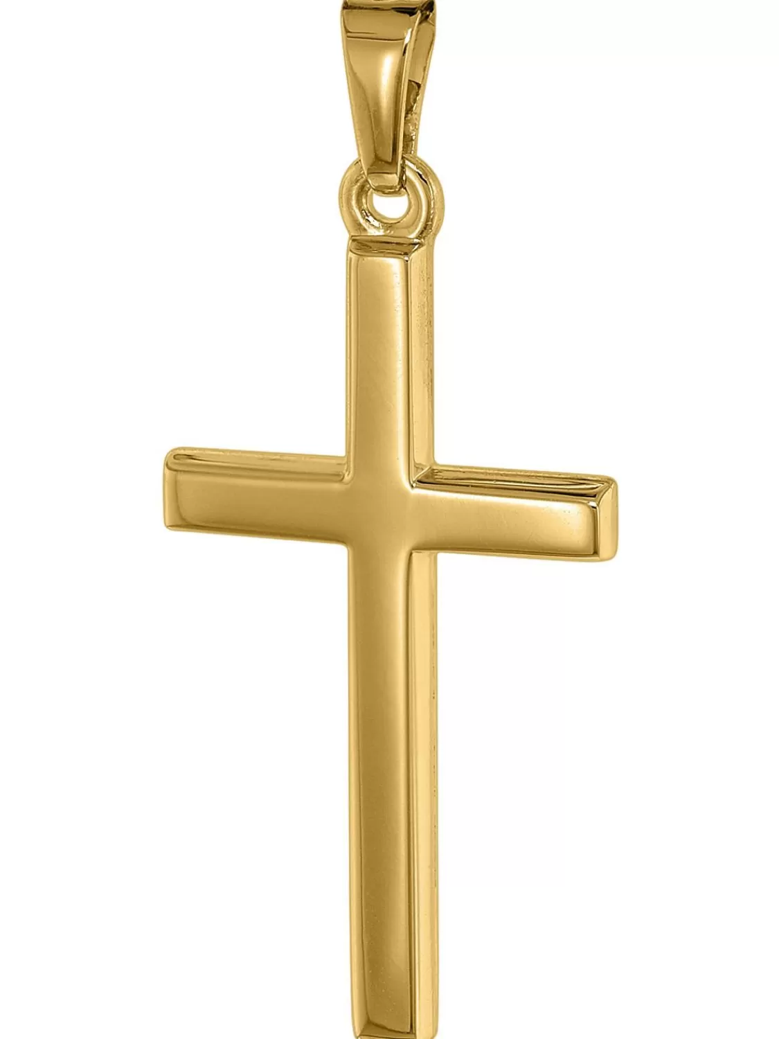 trendor Kreuz-Anhanger 25 Mm Gold 750 / 18K | Herrenschmuck