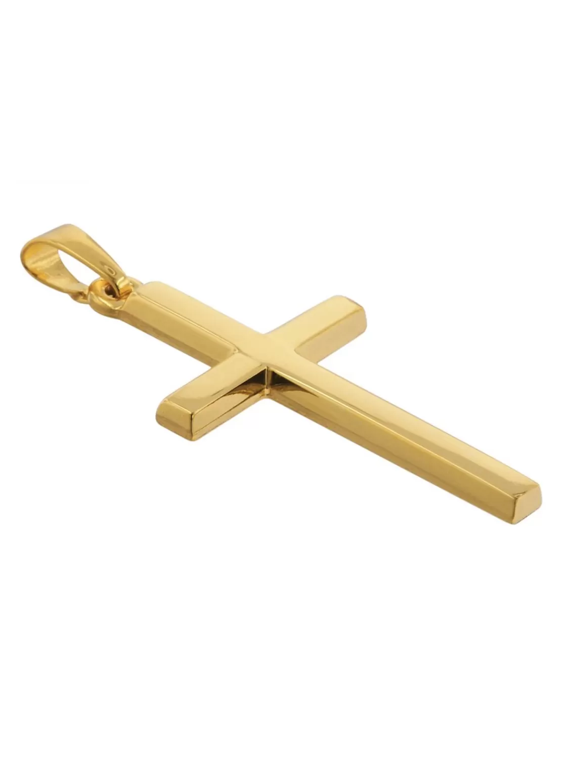 trendor Kreuz-Anhanger 25 Mm Gold 750 / 18K | Herrenschmuck