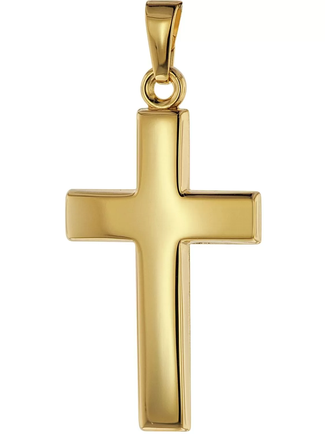 trendor Kreuz-Anhanger 26 Mm Gold 585 / 14 Karat | Herrenschmuck