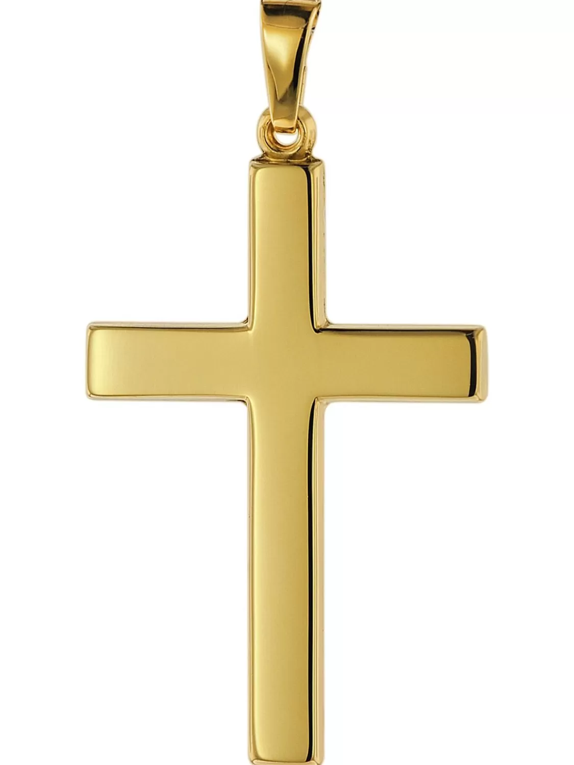 trendor Kreuz-Anhanger 28 Mm Gold 585 / 14 Karat | Herrenschmuck