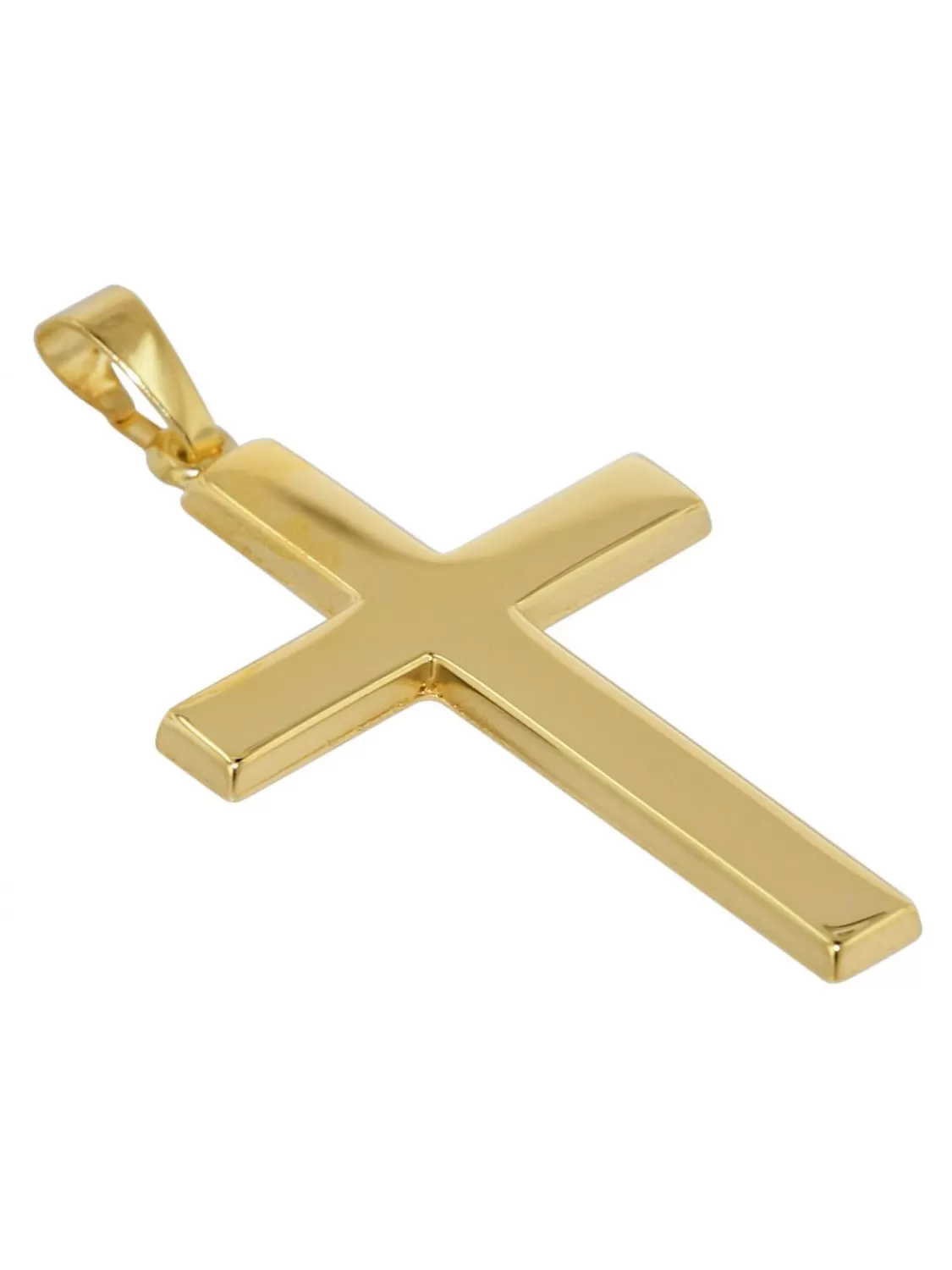 trendor Kreuz-Anhanger 28 Mm Gold 585 / 14 Karat | Herrenschmuck