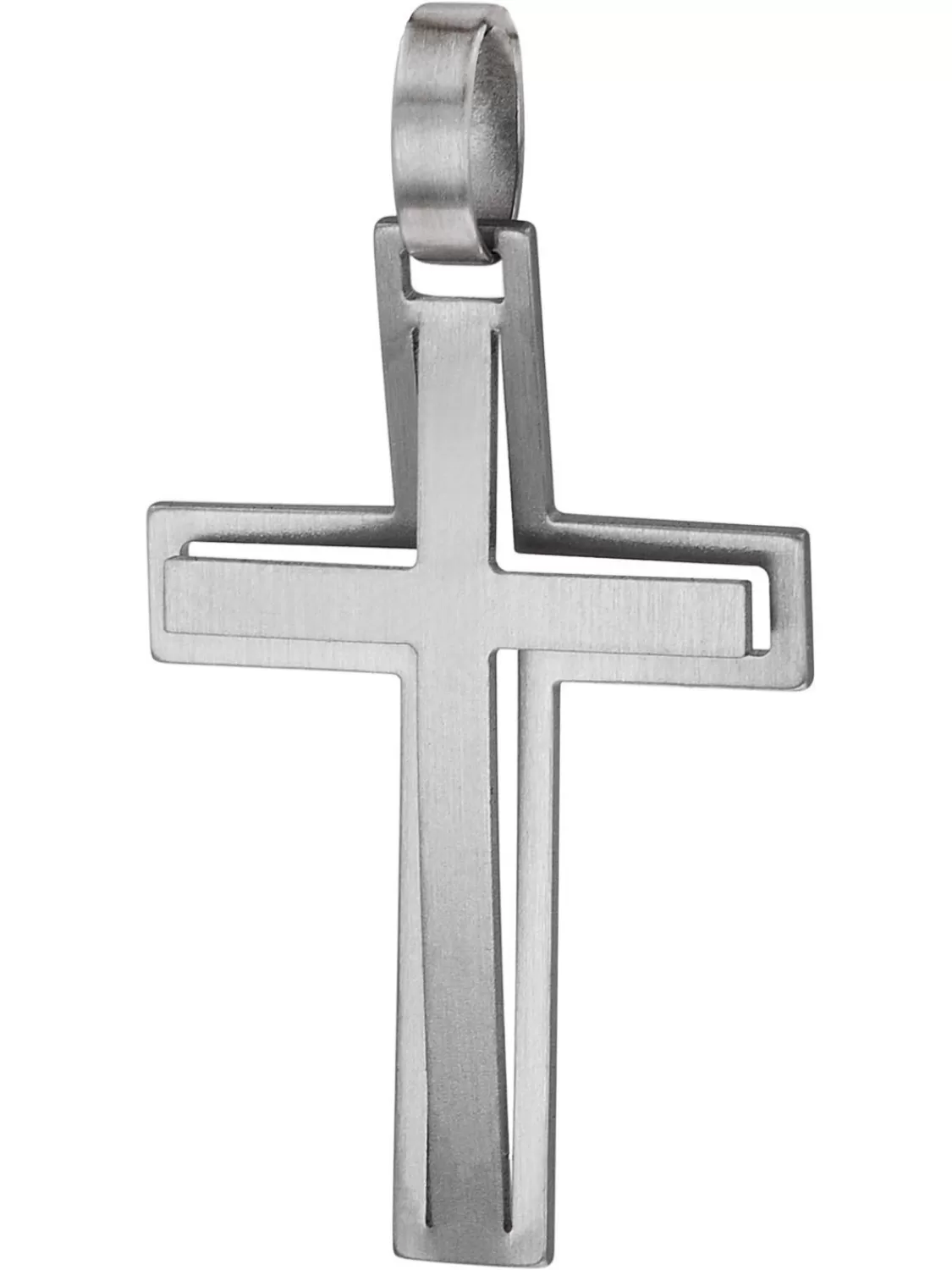 trendor Kreuz-Anhanger Edelstahl 30Mm | Herrenschmuck