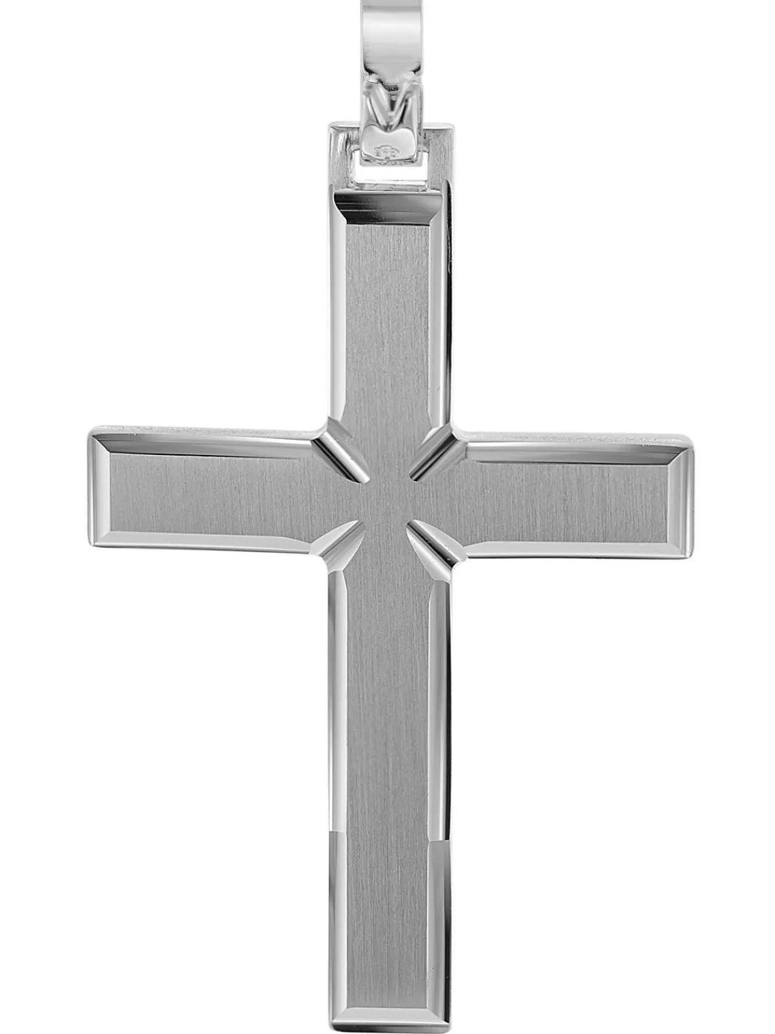 trendor Kreuz-Anhanger Fur Manner 925 Silber 42 Mm | Herrenschmuck