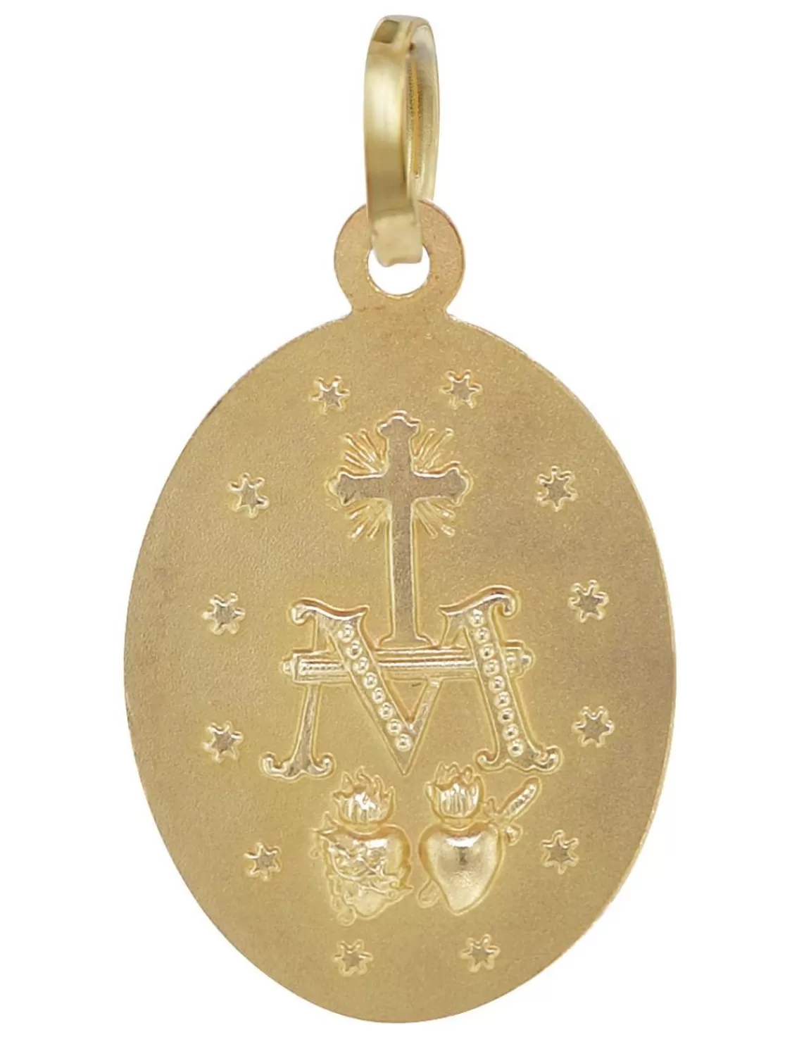 trendor Madonna Milagrosa Gold-Anhanger 8 Karat 16 Mm | Damenschmuck