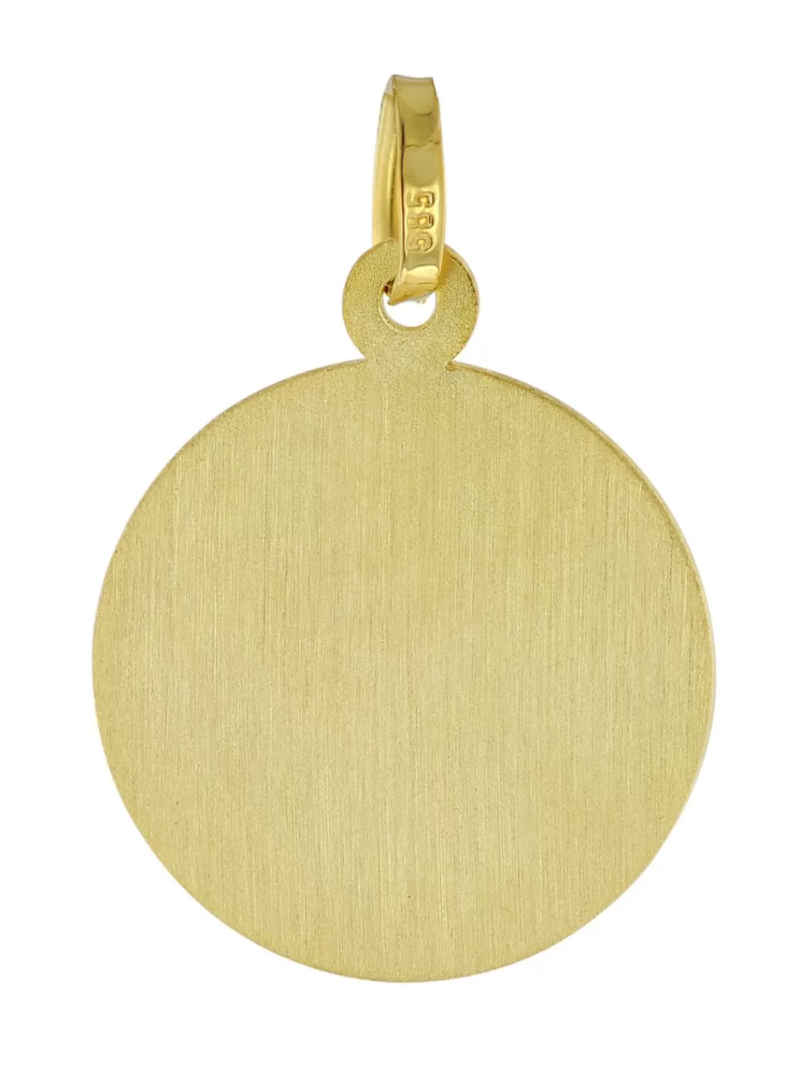 trendor Madonna-Anhanger Gold 585 / 14K An Vergoldeter Silberkette | Herrenschmuck