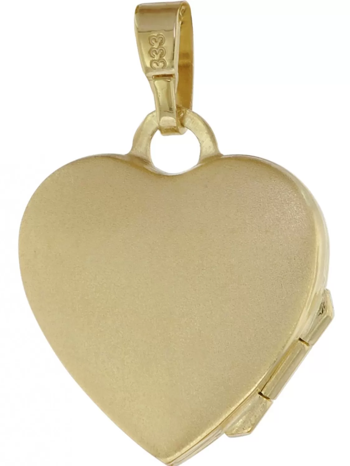 trendor Medaillon Mit Diamant Gold 333/8Kt Mit Vergoldeter Silberkette | Damenschmuck