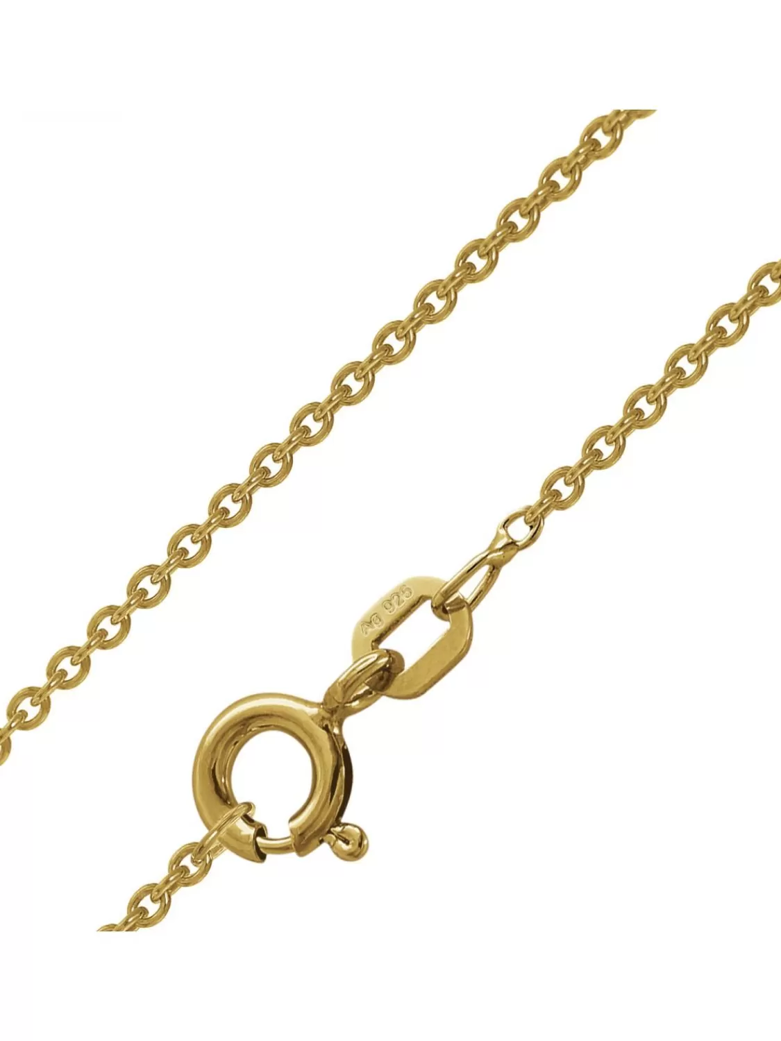 trendor Medaillon Mit Halskette Fur Damen Gold Auf Silber 925 | Damenschmuck