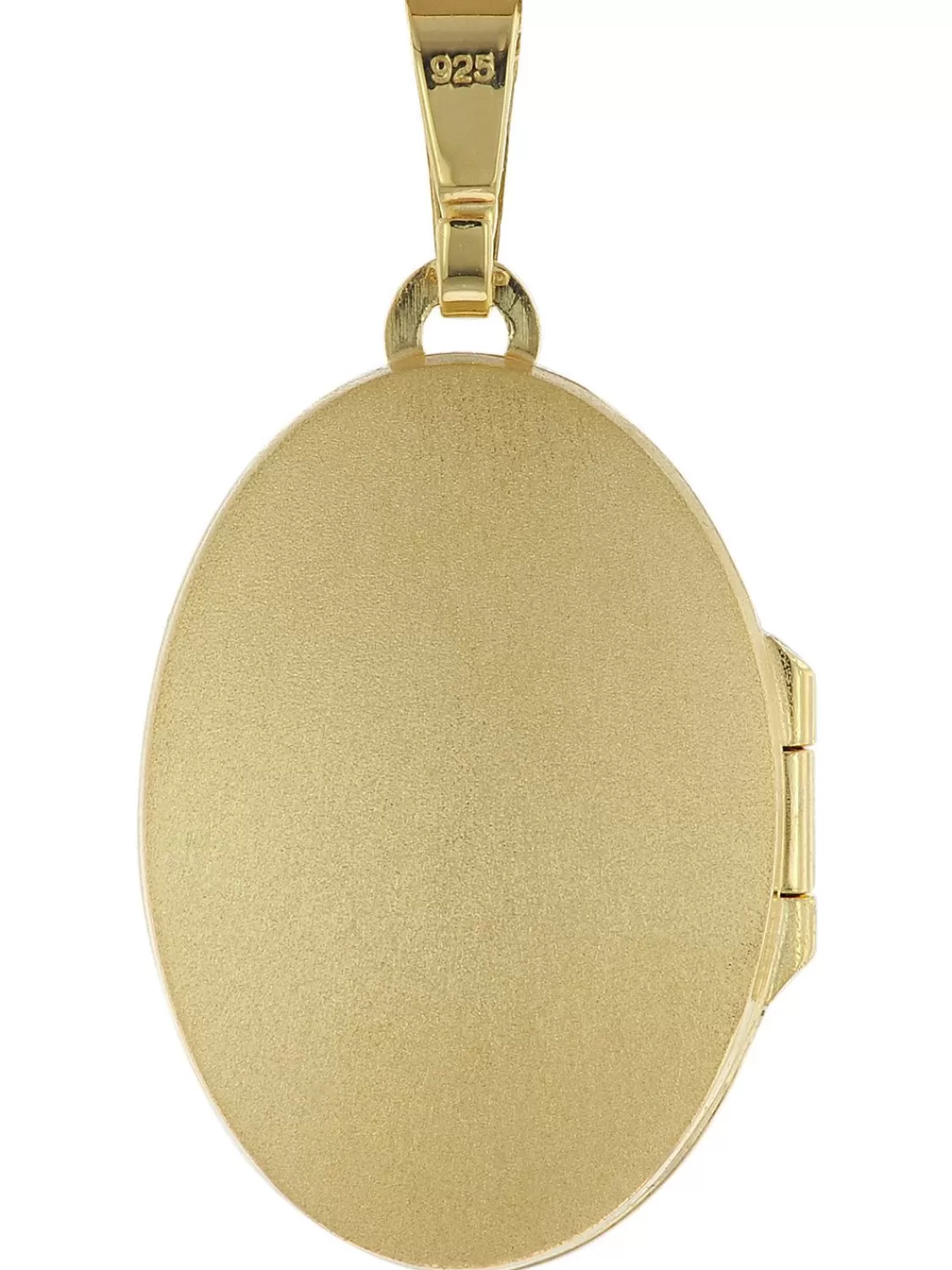 trendor Medaillon Mit Kette Gold Plattiertes 925 Silber | Damenschmuck