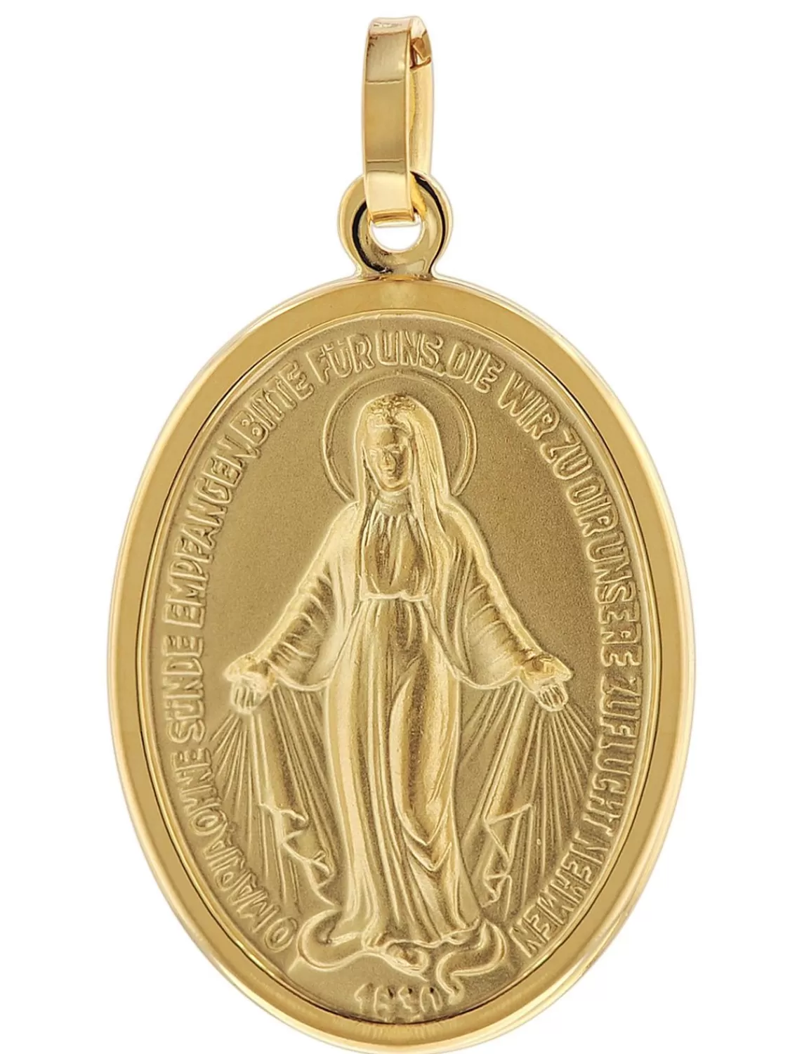 trendor Milagrosa Anhanger Gold 333 (8 Karat) 24 Mm | Herrenschmuck